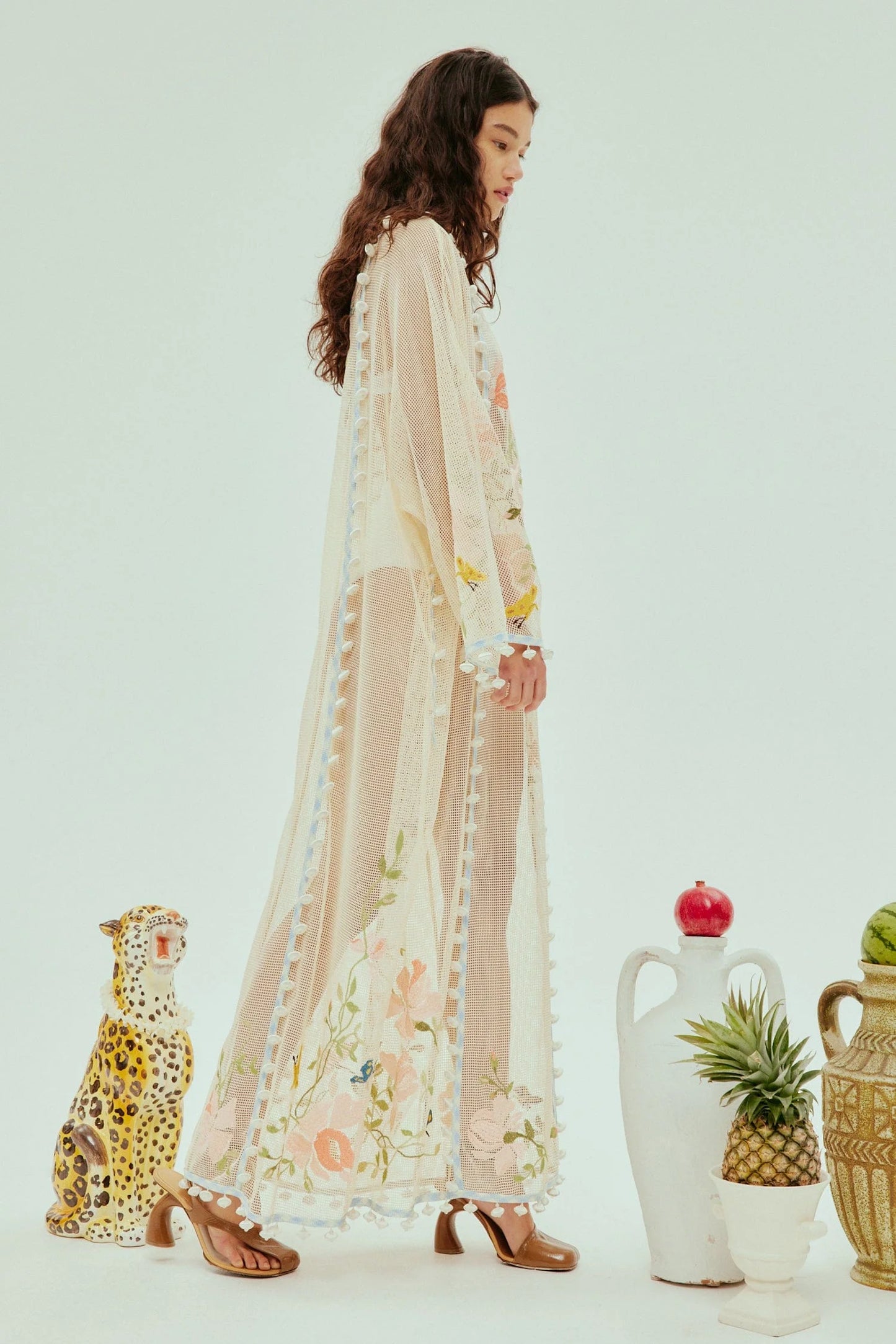 Bijou Embroidered Gown