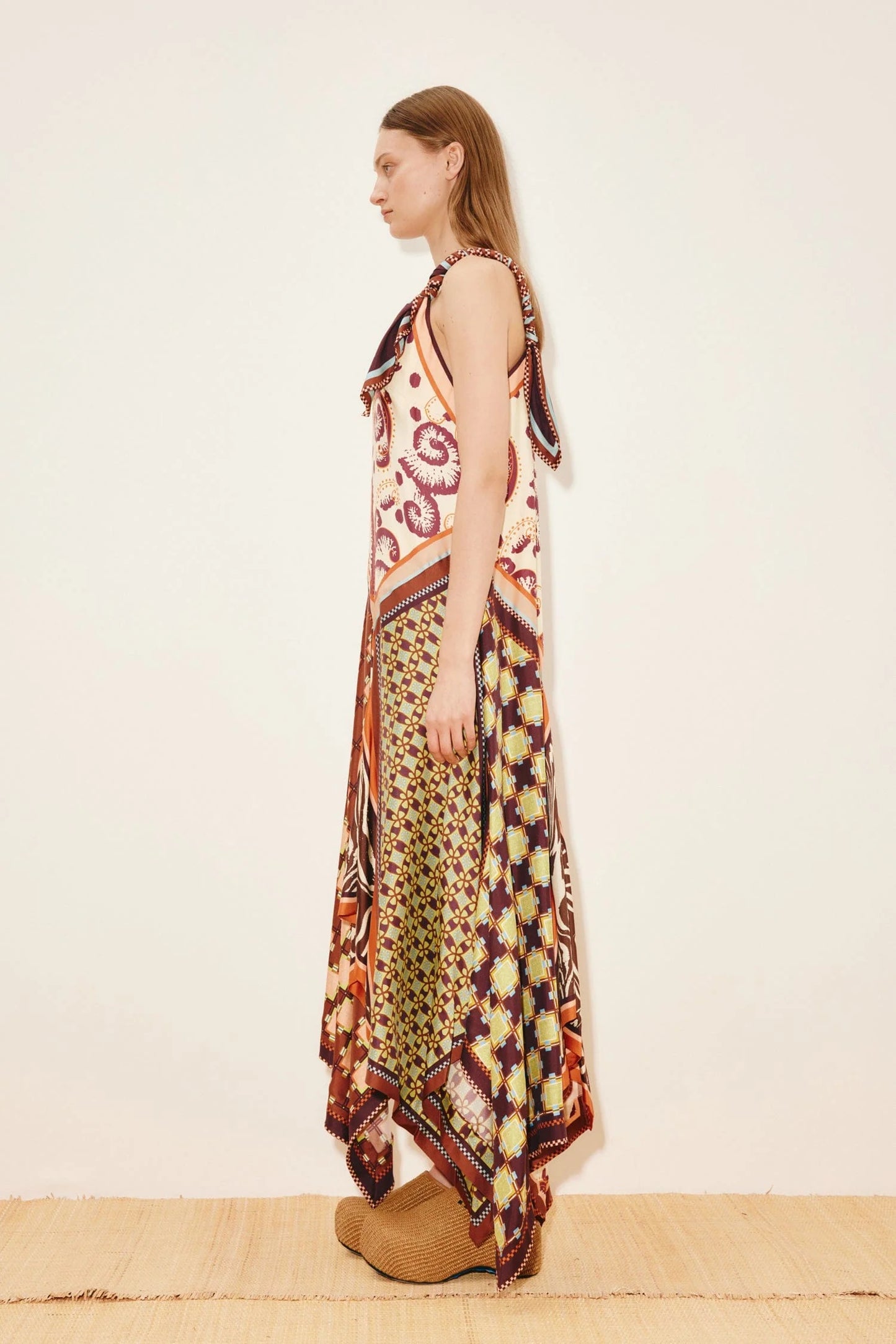 Wilson Silk Midi Dress