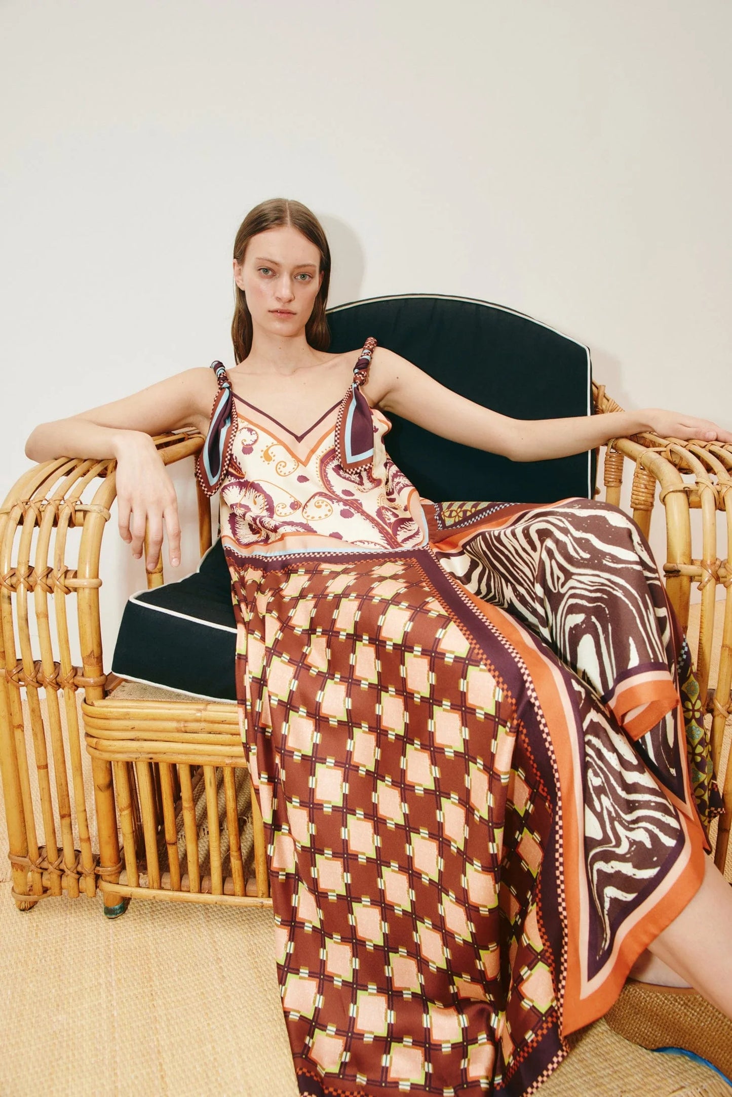 Wilson Silk Midi Dress