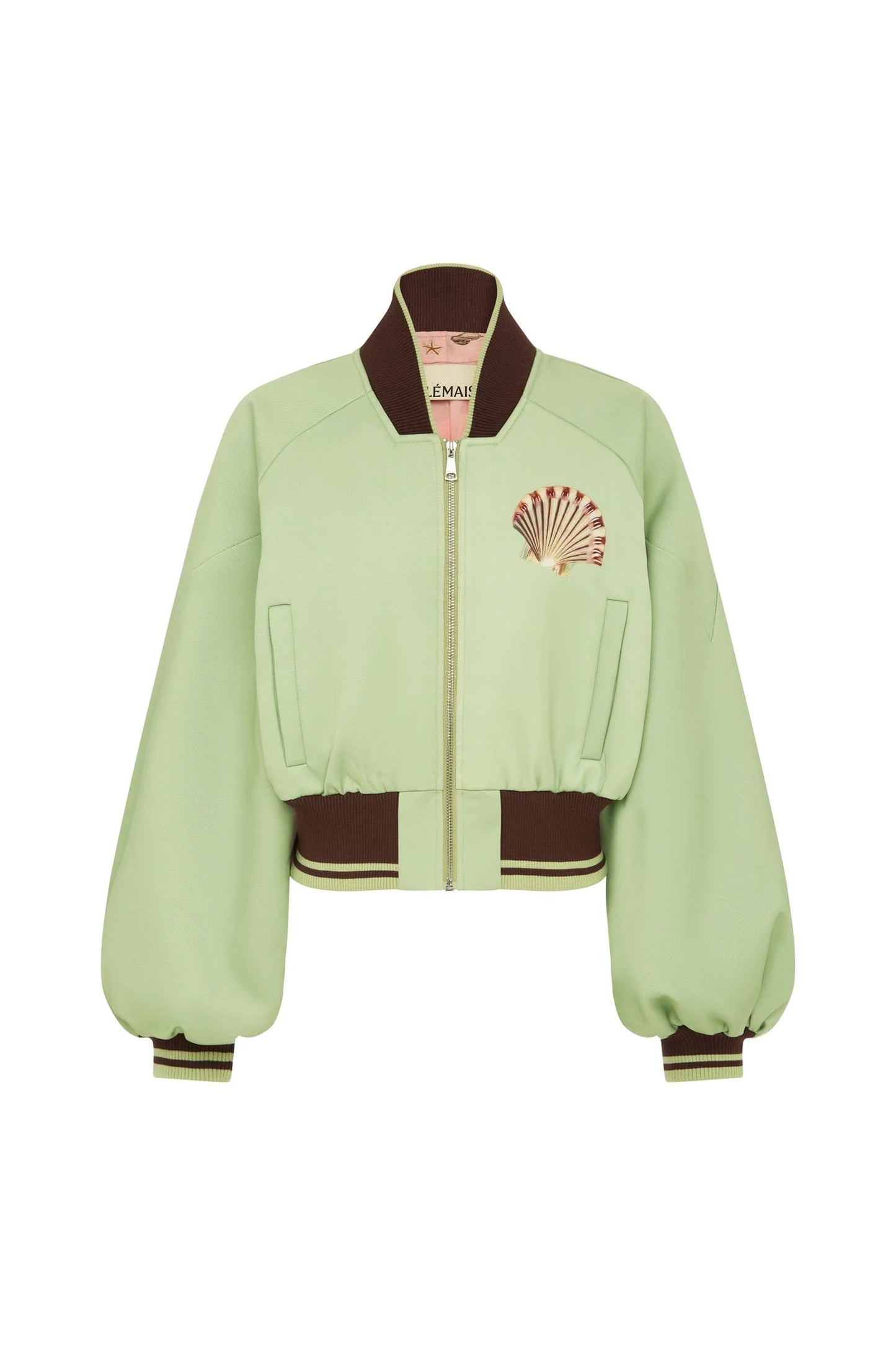 Opal Mint Bomber Jacket