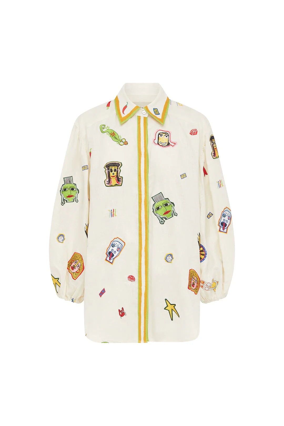 Checkers Embroidered Shirt