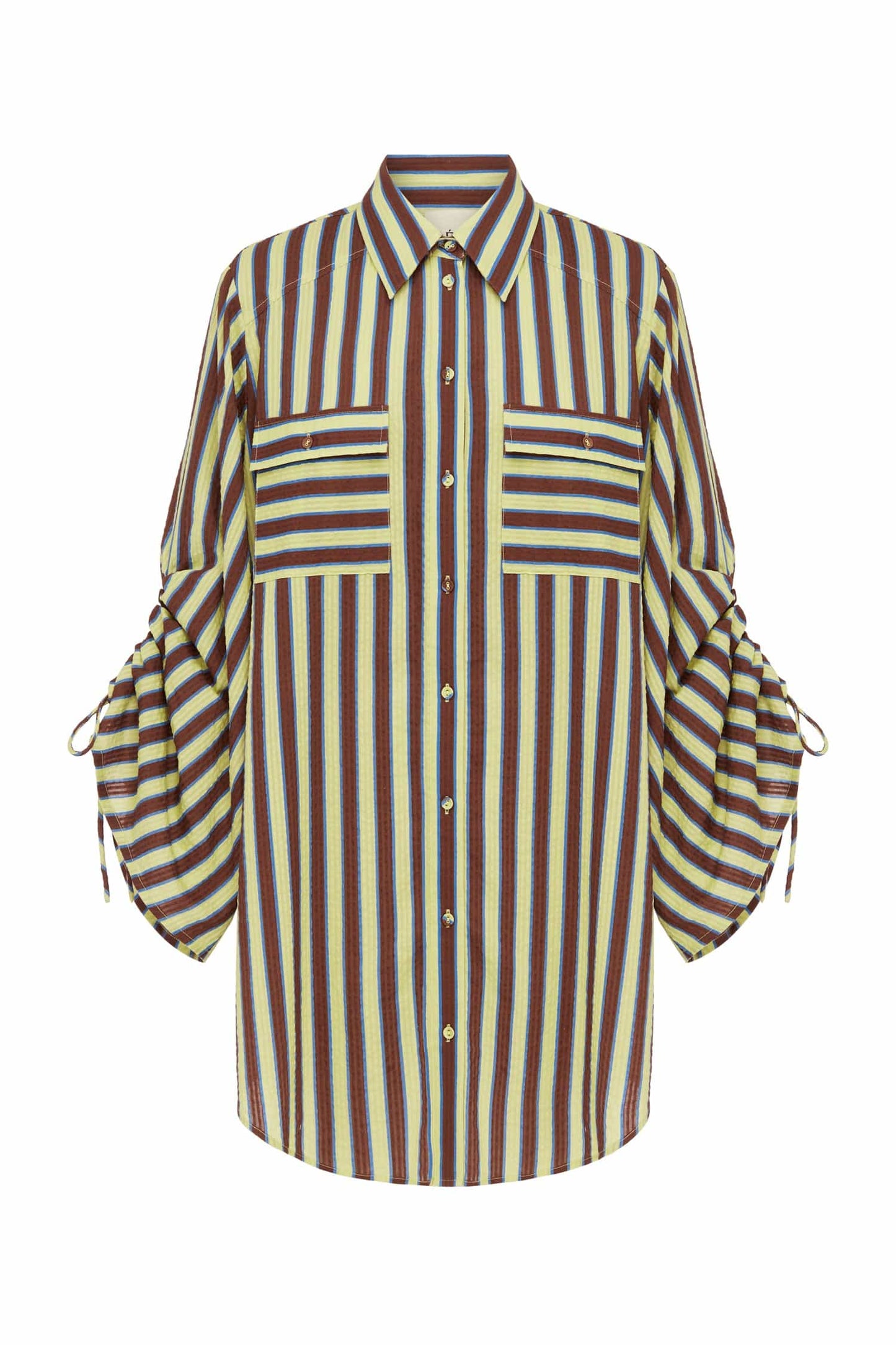 Tamsin Ruched Beach Shirt