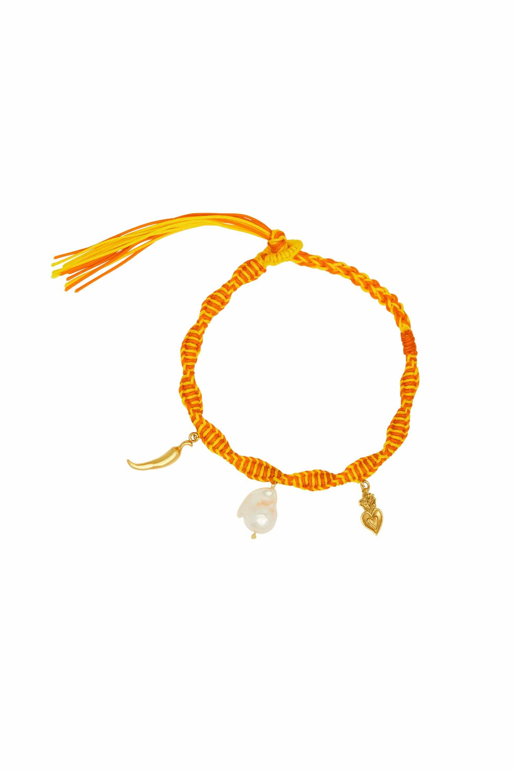 Encanto Orange Charm Bracelet