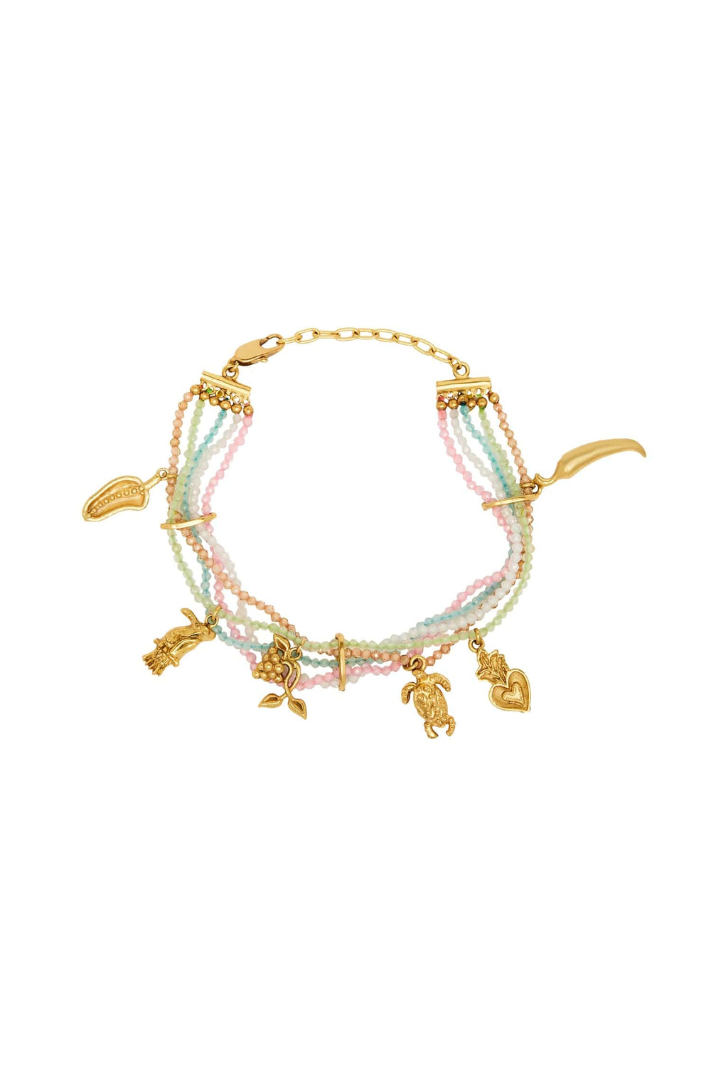 Encanto Semiprecious Bracelet Gold