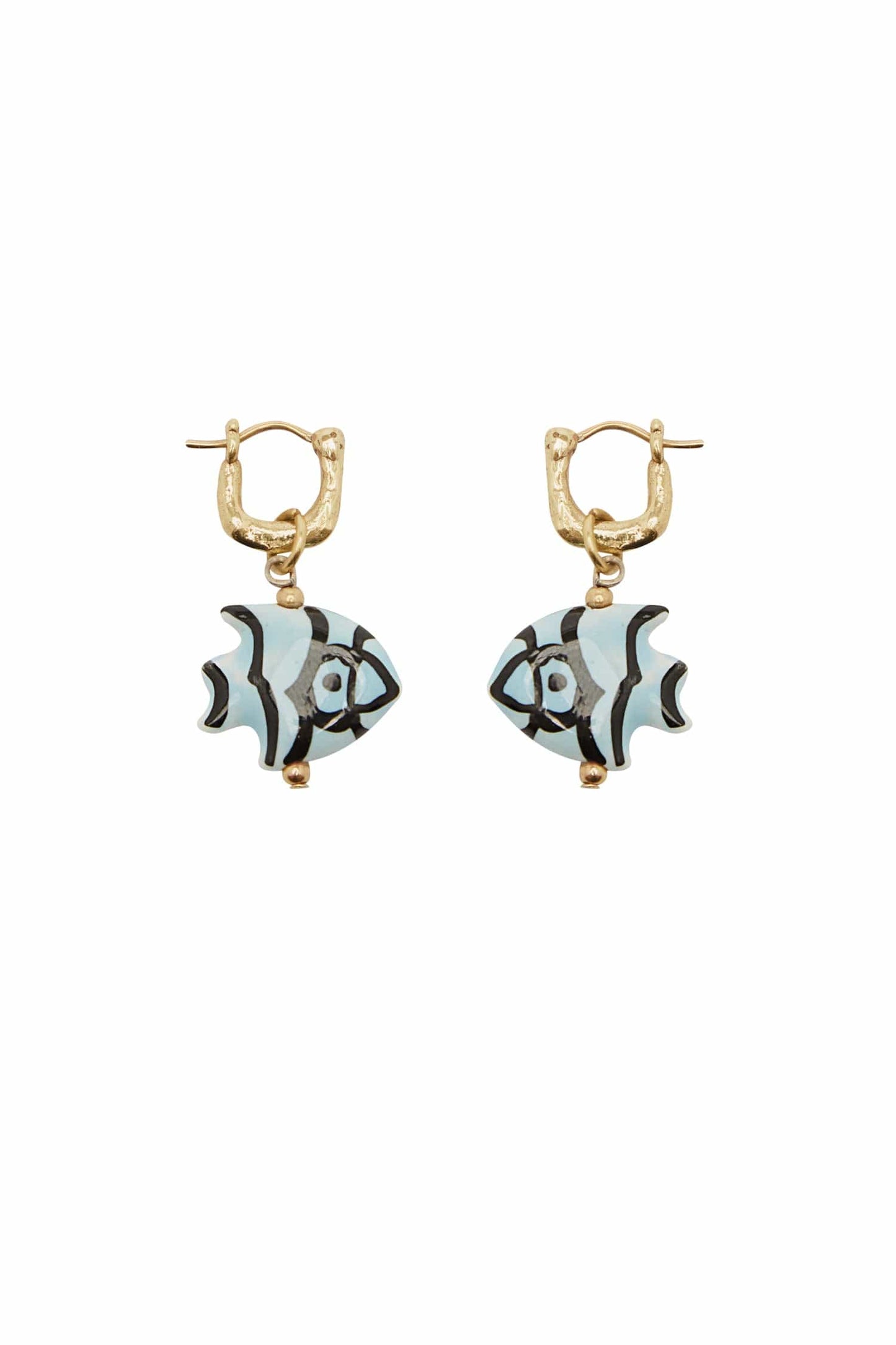 Calypso Ceramic Fish Earrings