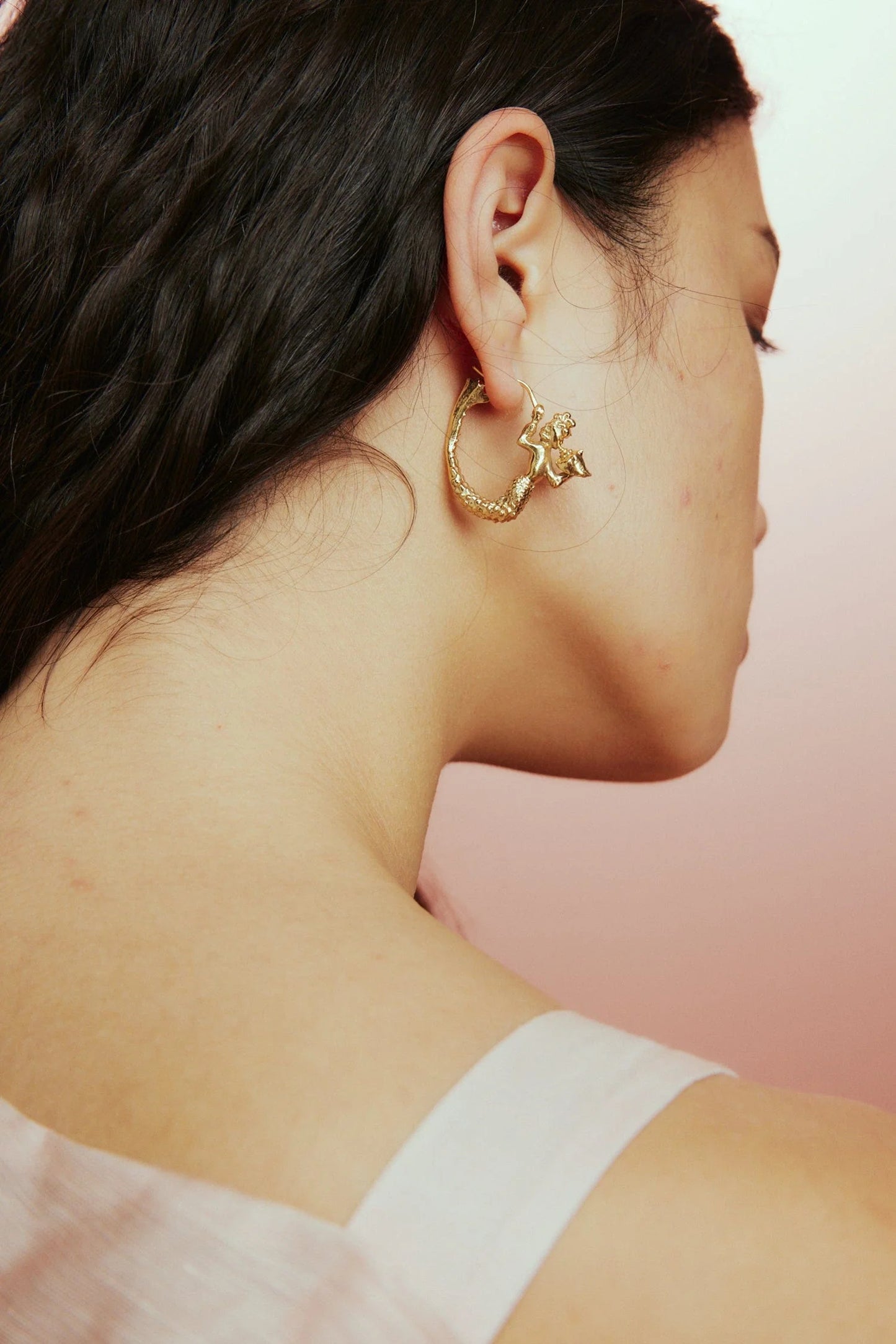 Encanto Merman Hoop Earrings