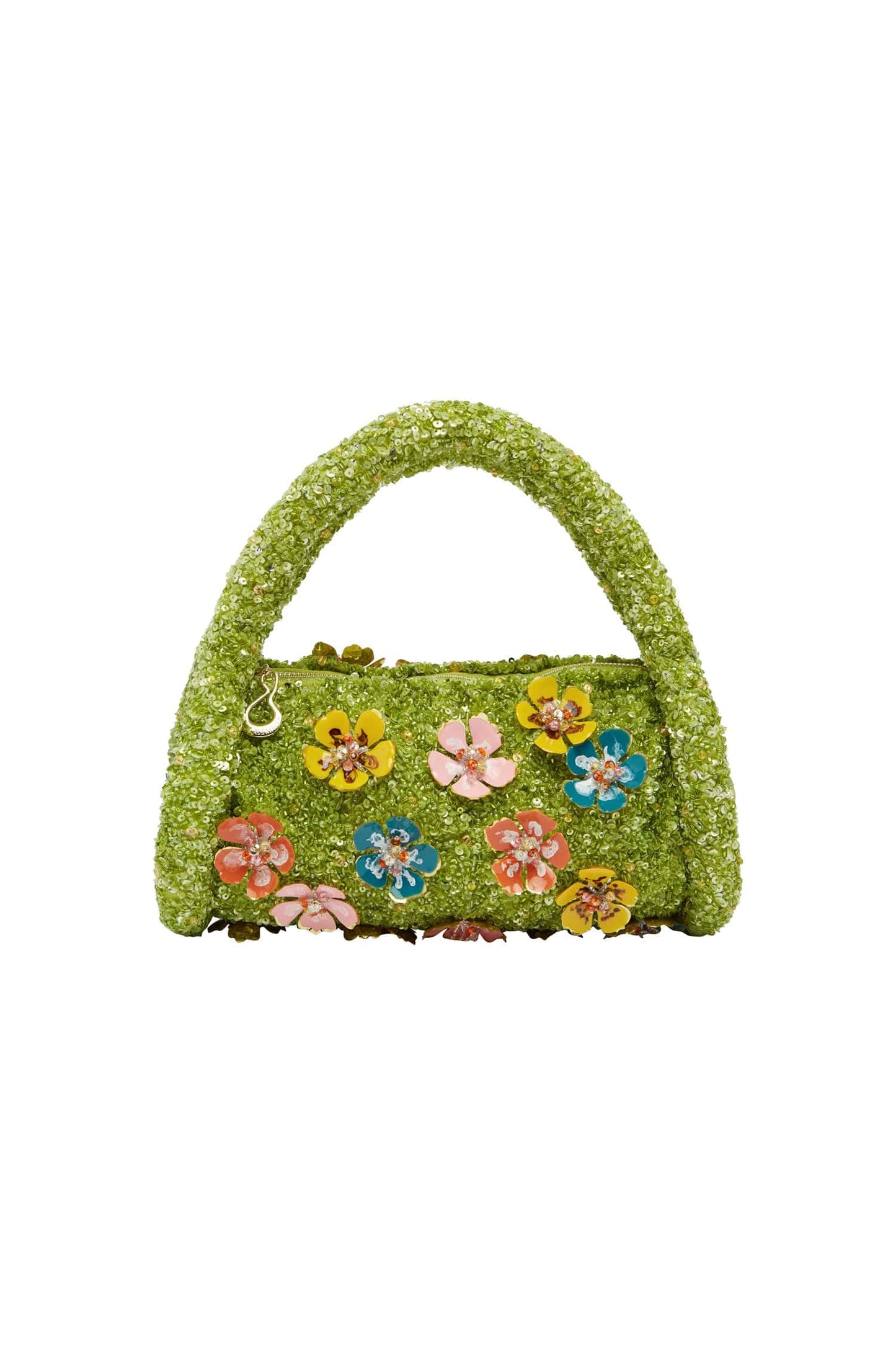 Yasmine Embellished Barrel Bag