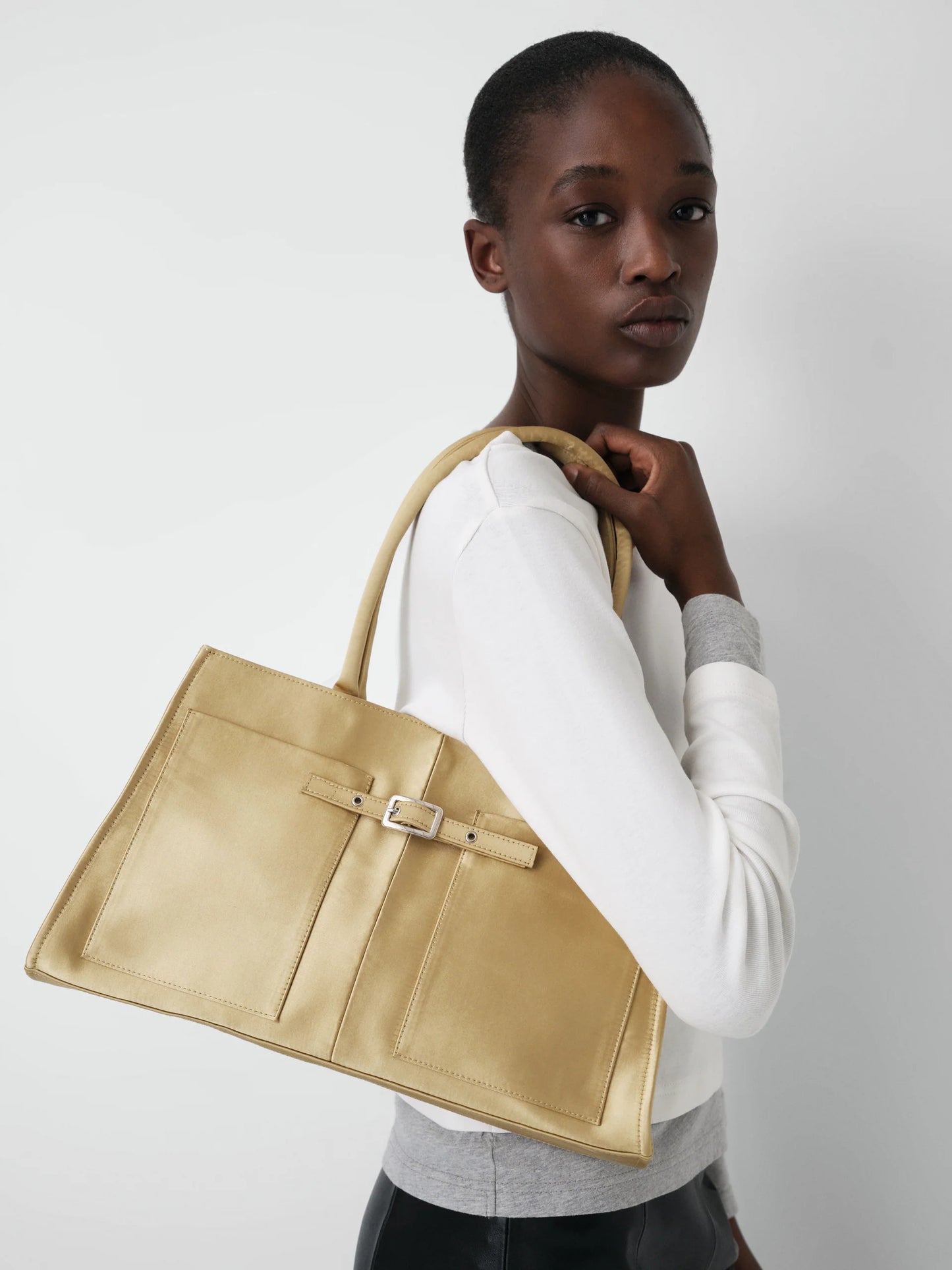 Sam T-shirt White Grey