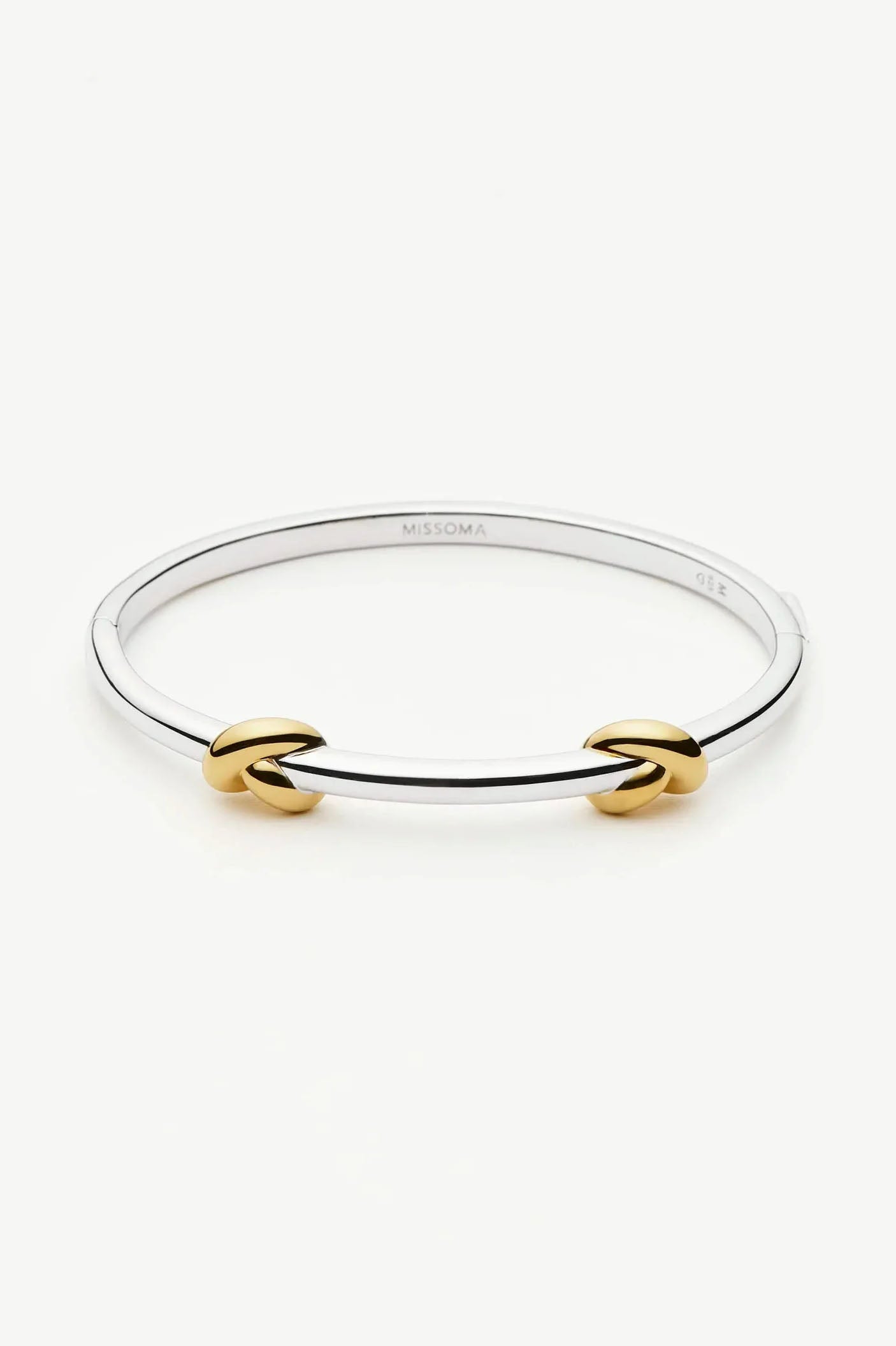 Lucy Williams Knot Hinged Bangle