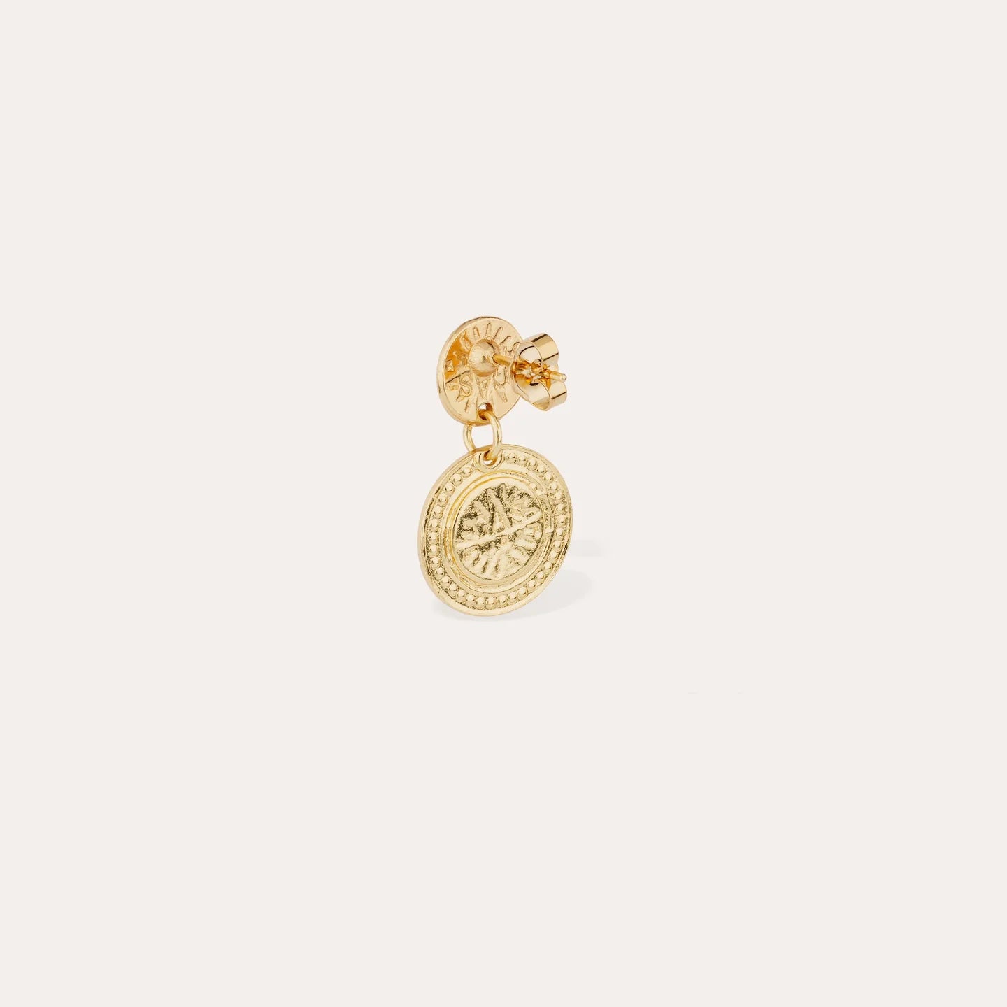 Gas Bijoux Enamel Sequin Earrings Crystal
