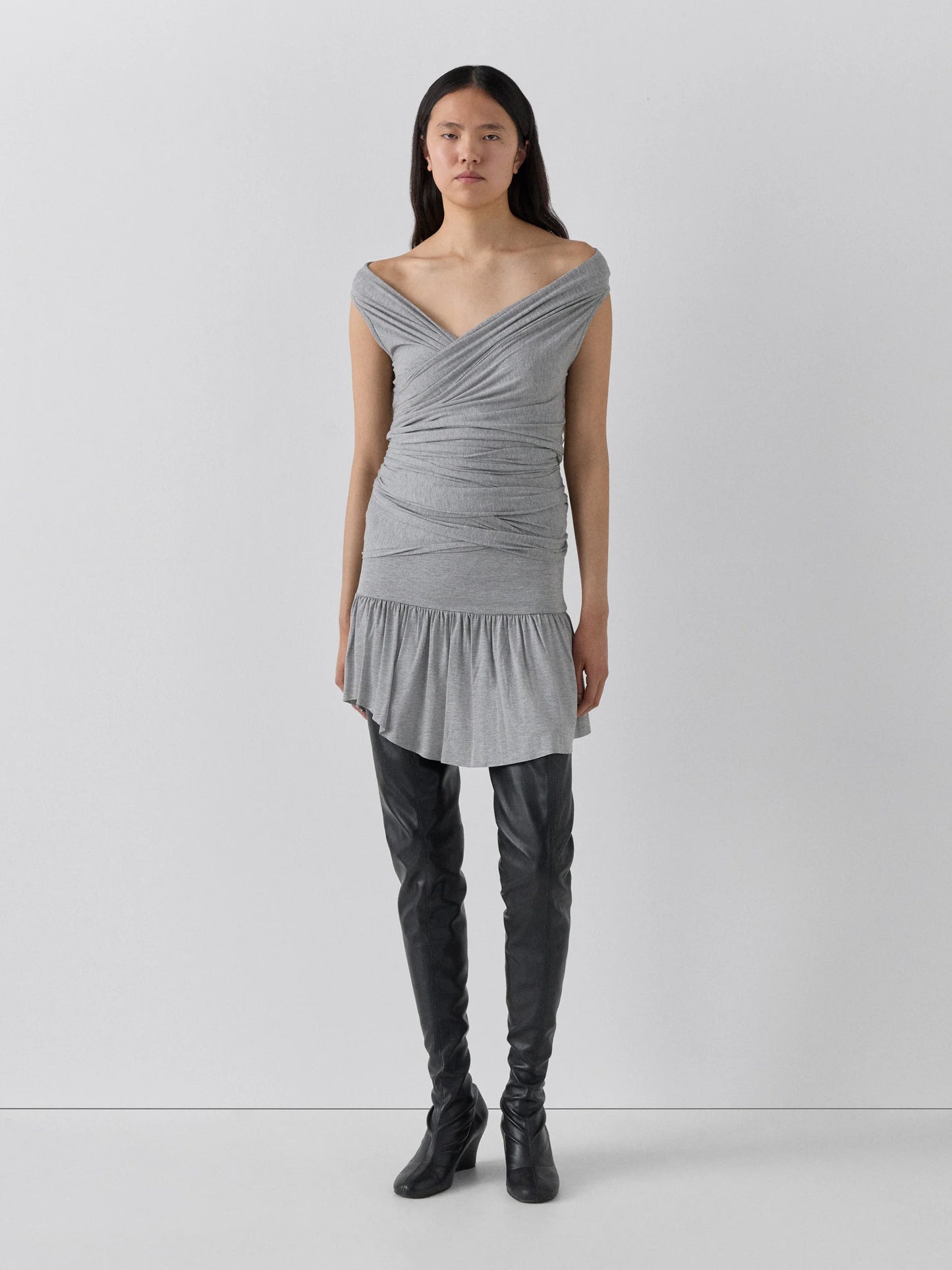 Gimaguas Ashley Top Grey Melange