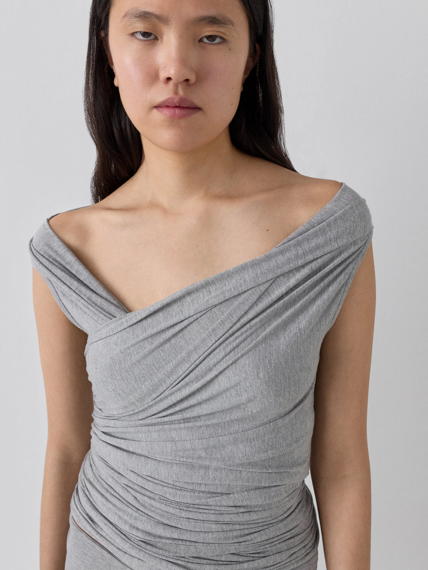 Gimaguas Ashley Top Grey Melange