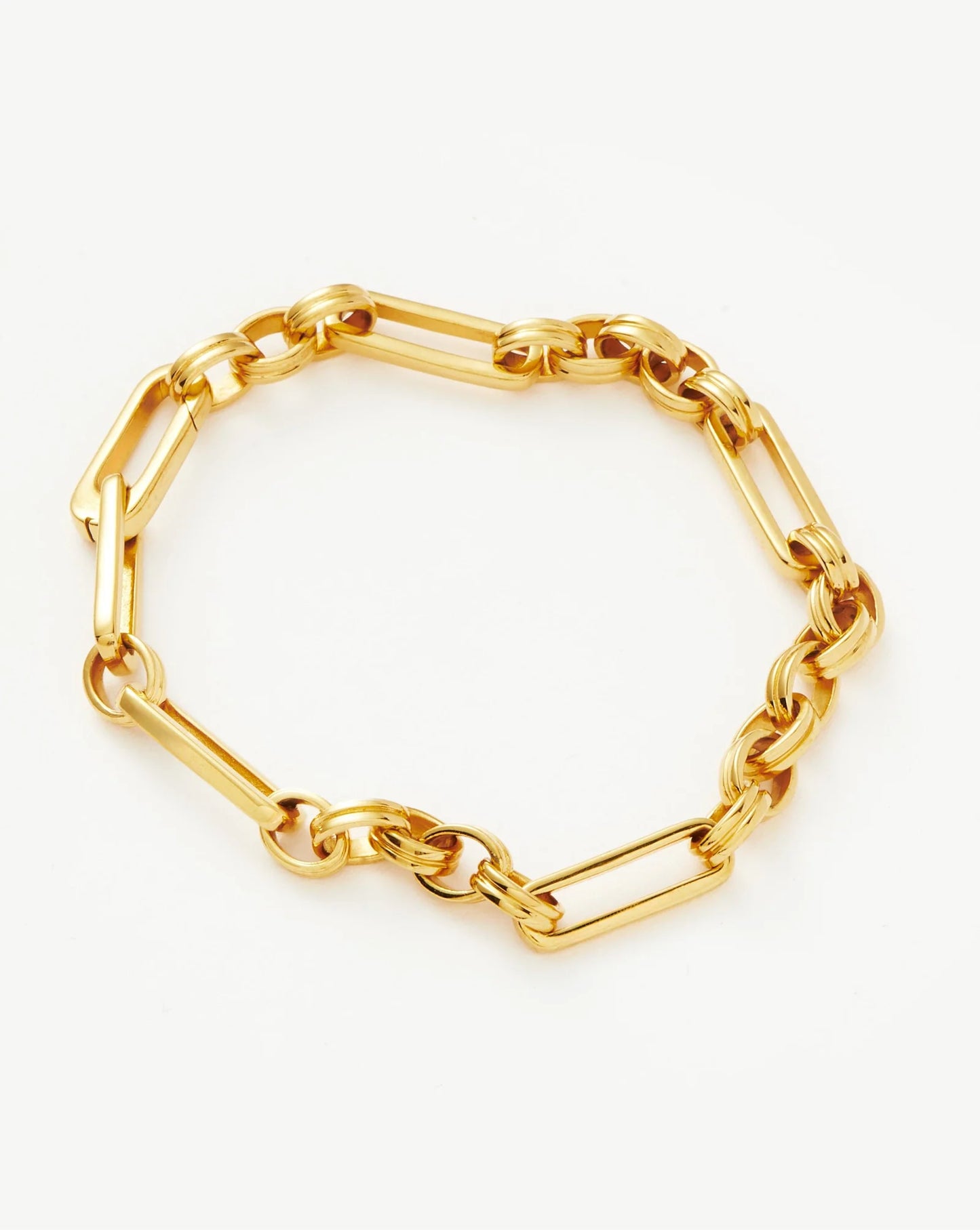 Axiom Chain Bracelet Gold Plated