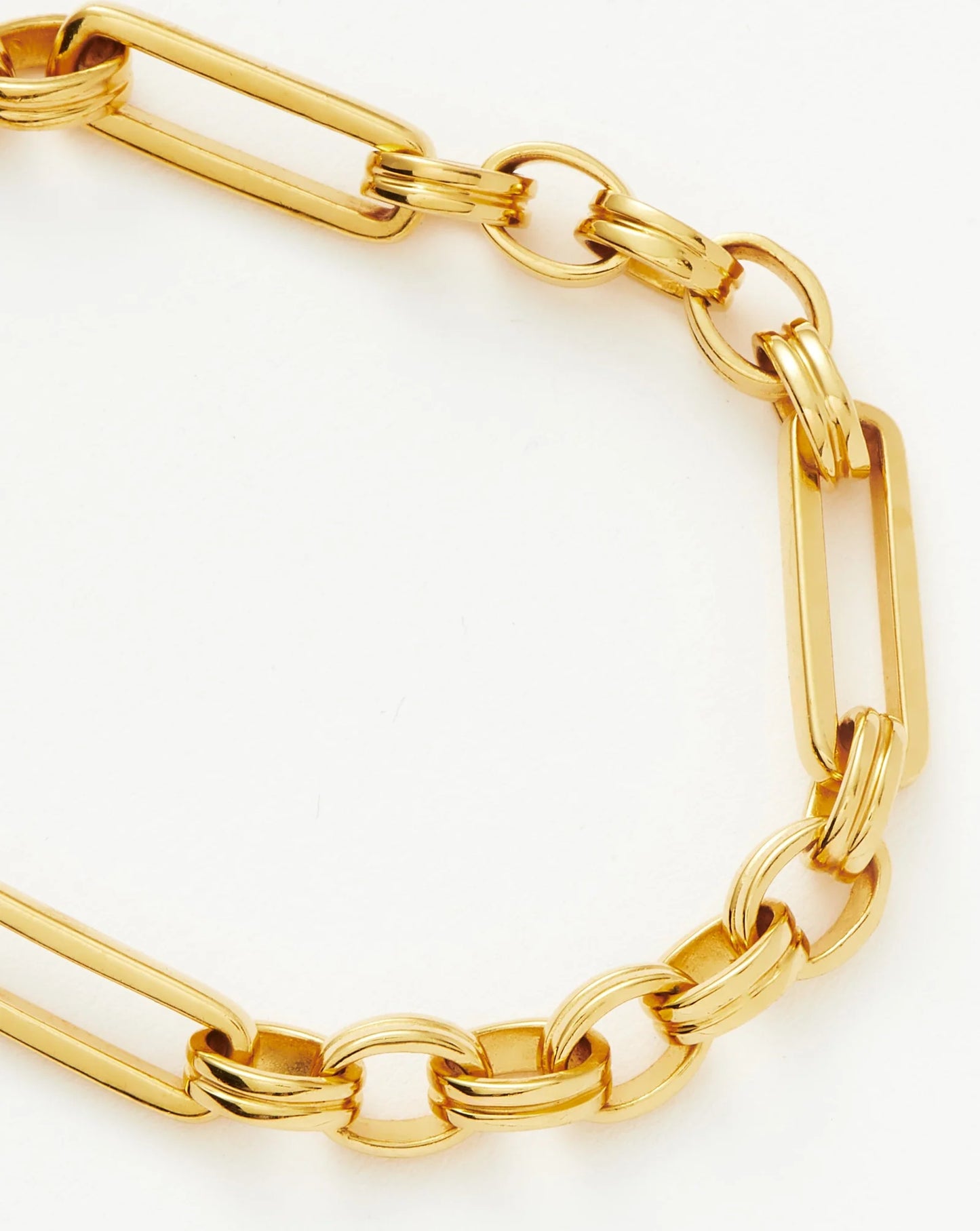 Axiom Chain Bracelet Gold Plated