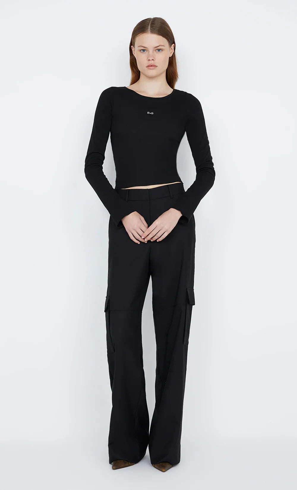 BB Long Sleeve Top Black