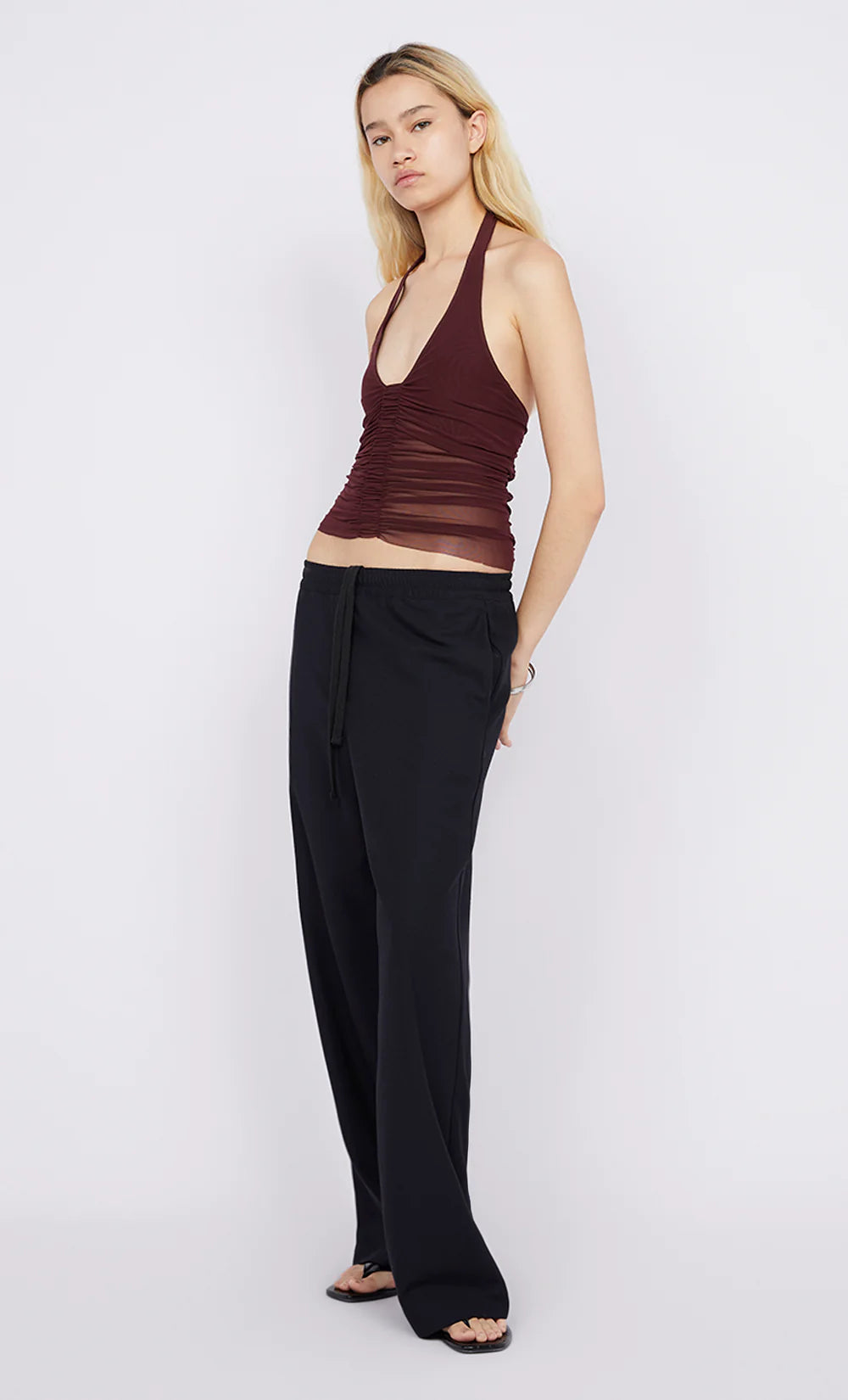 Essie Halter Top Plum