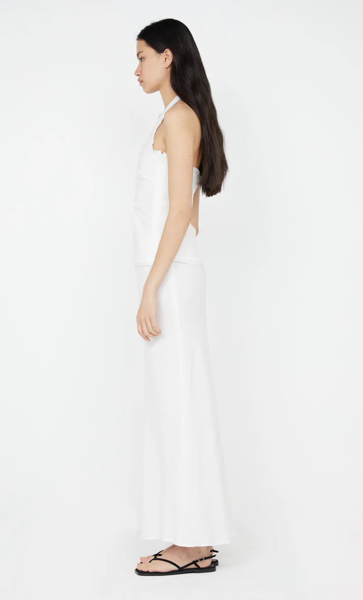 Everly Maxi Skirt White