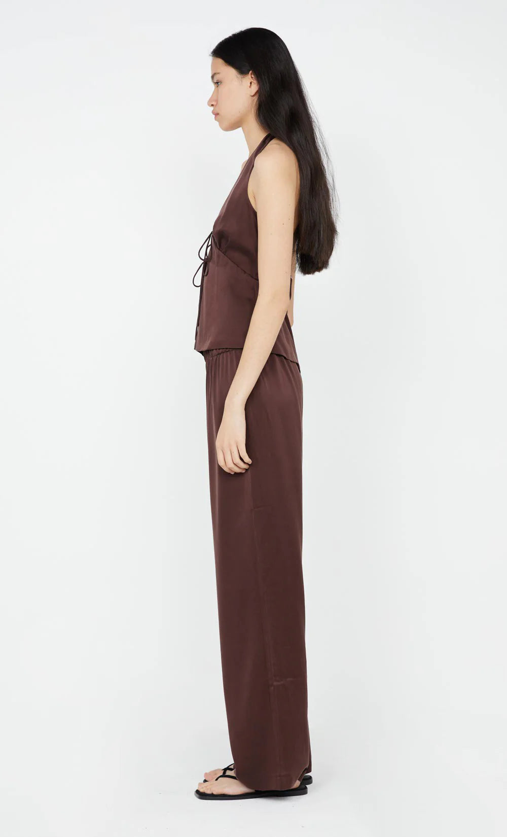 Kaia Pant Choc Plum