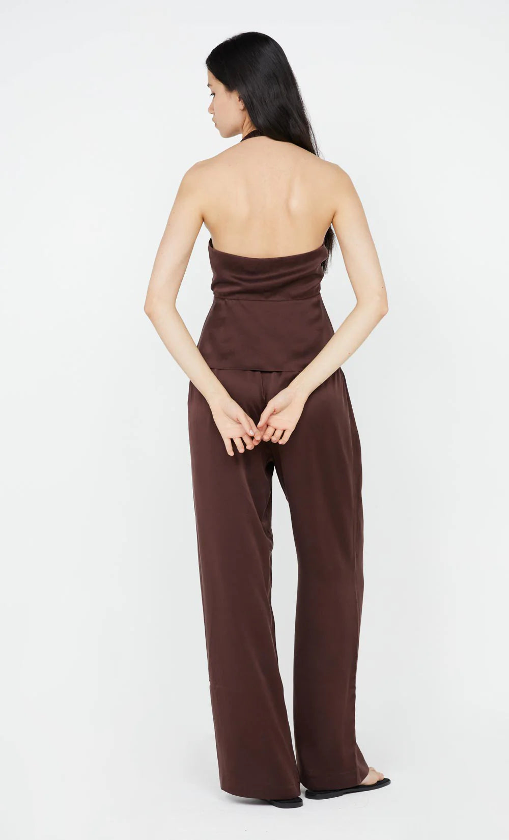 Kaia Pant Choc Plum