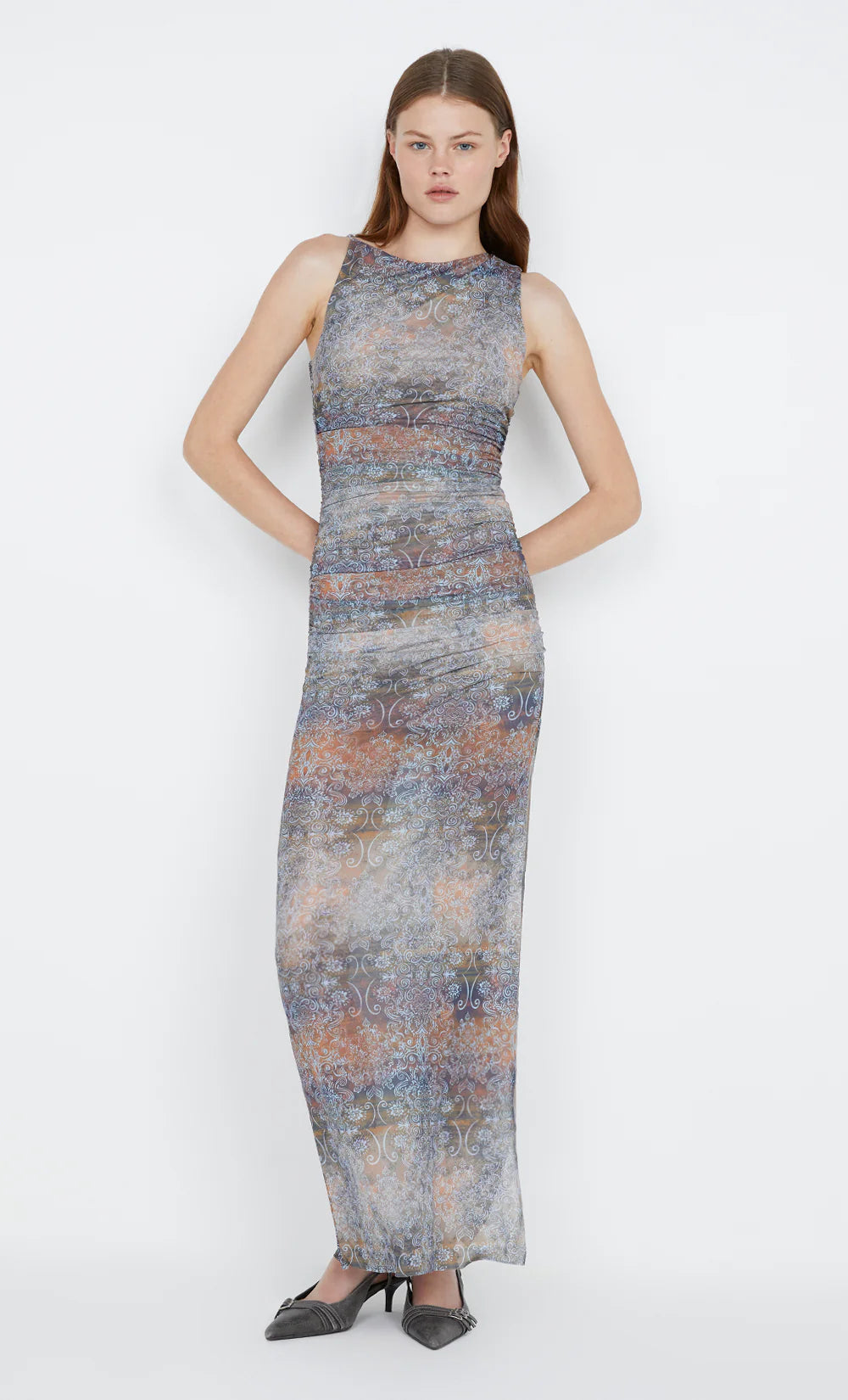 Malaya Maxi Dress Skyfire