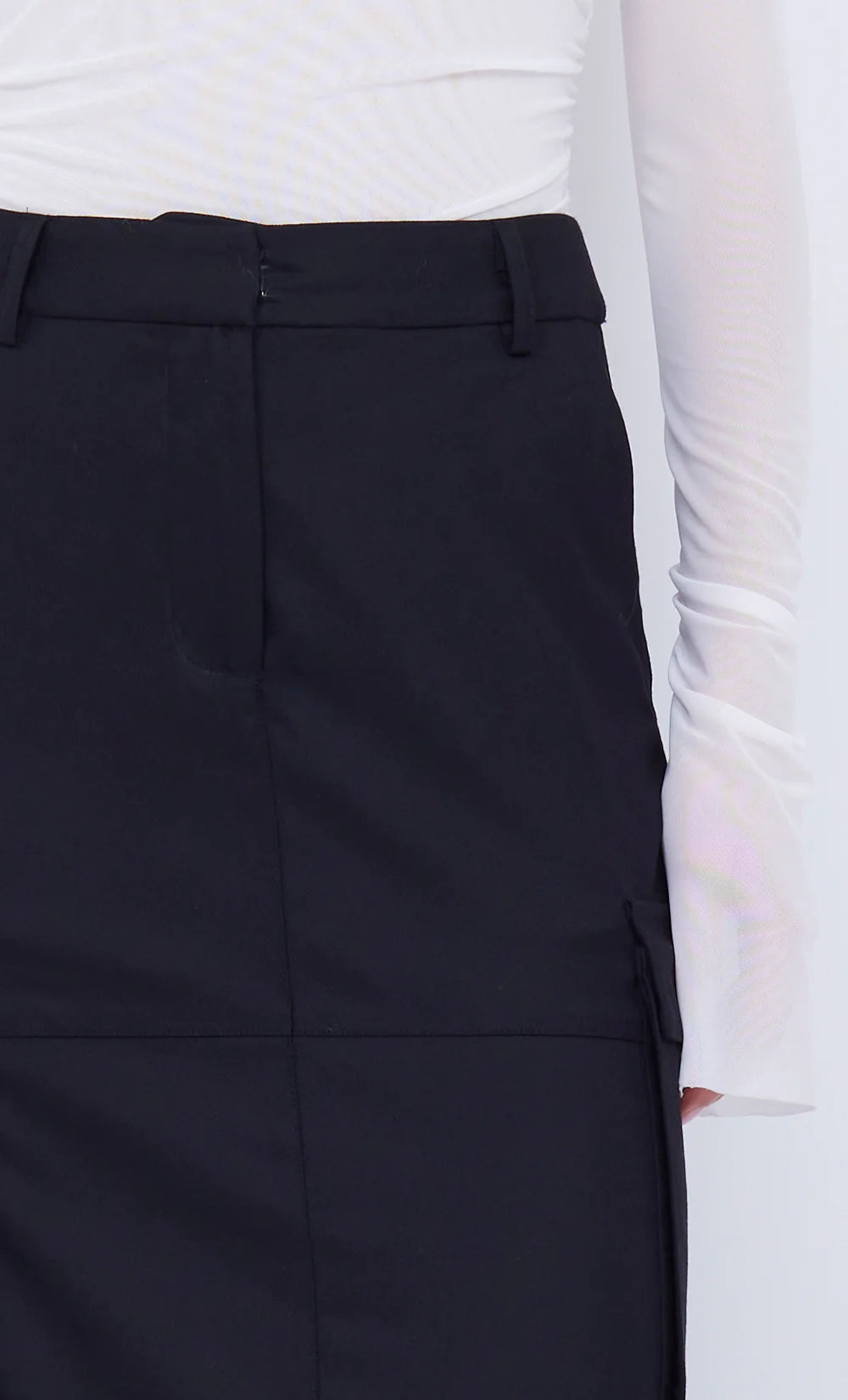 Nevada Maxi Skirt Black