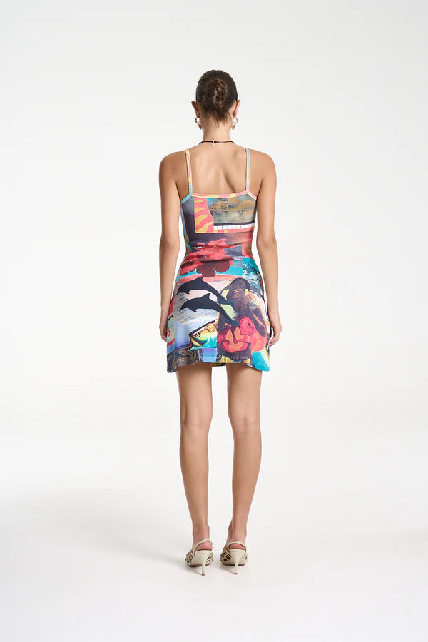 A Line Mini Dress Loco