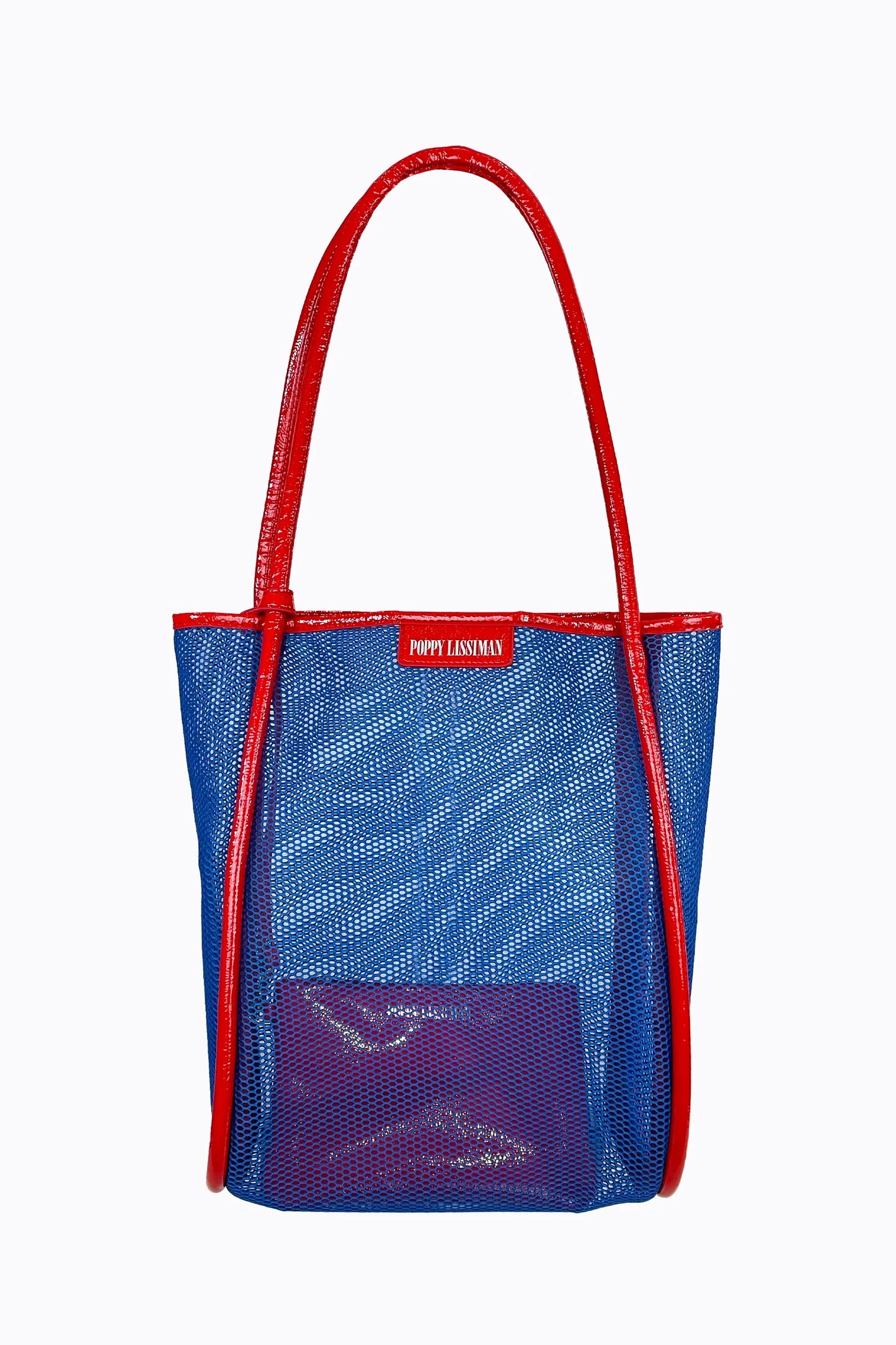 Nana Net Tote Blue Cherry