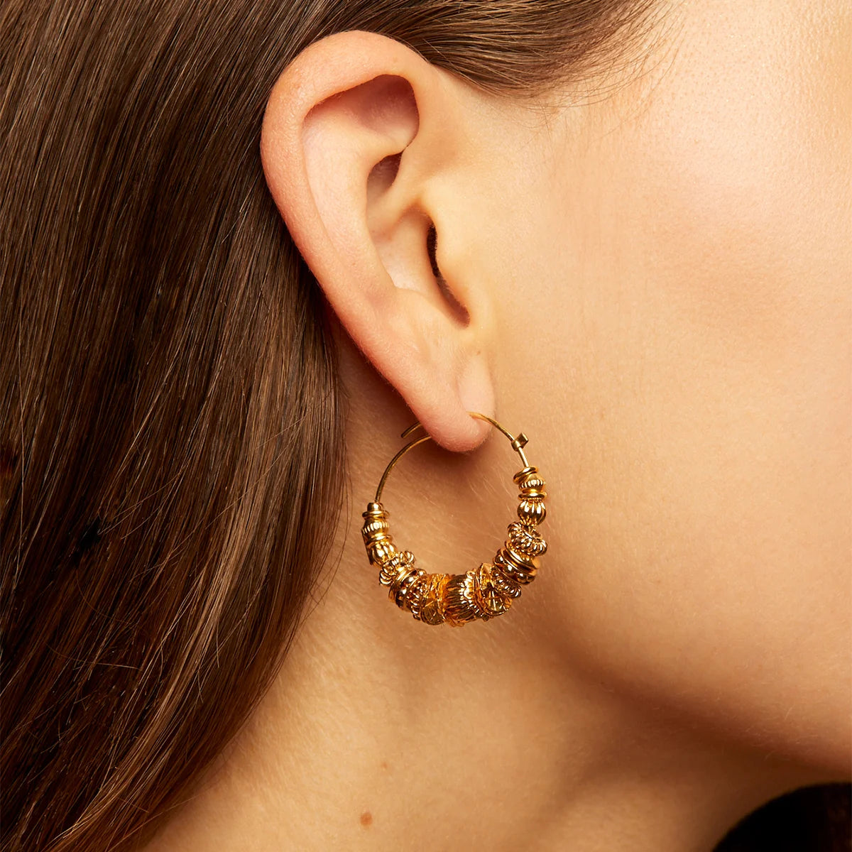 Gas Bijoux Aloha Mini Hoop Earrings