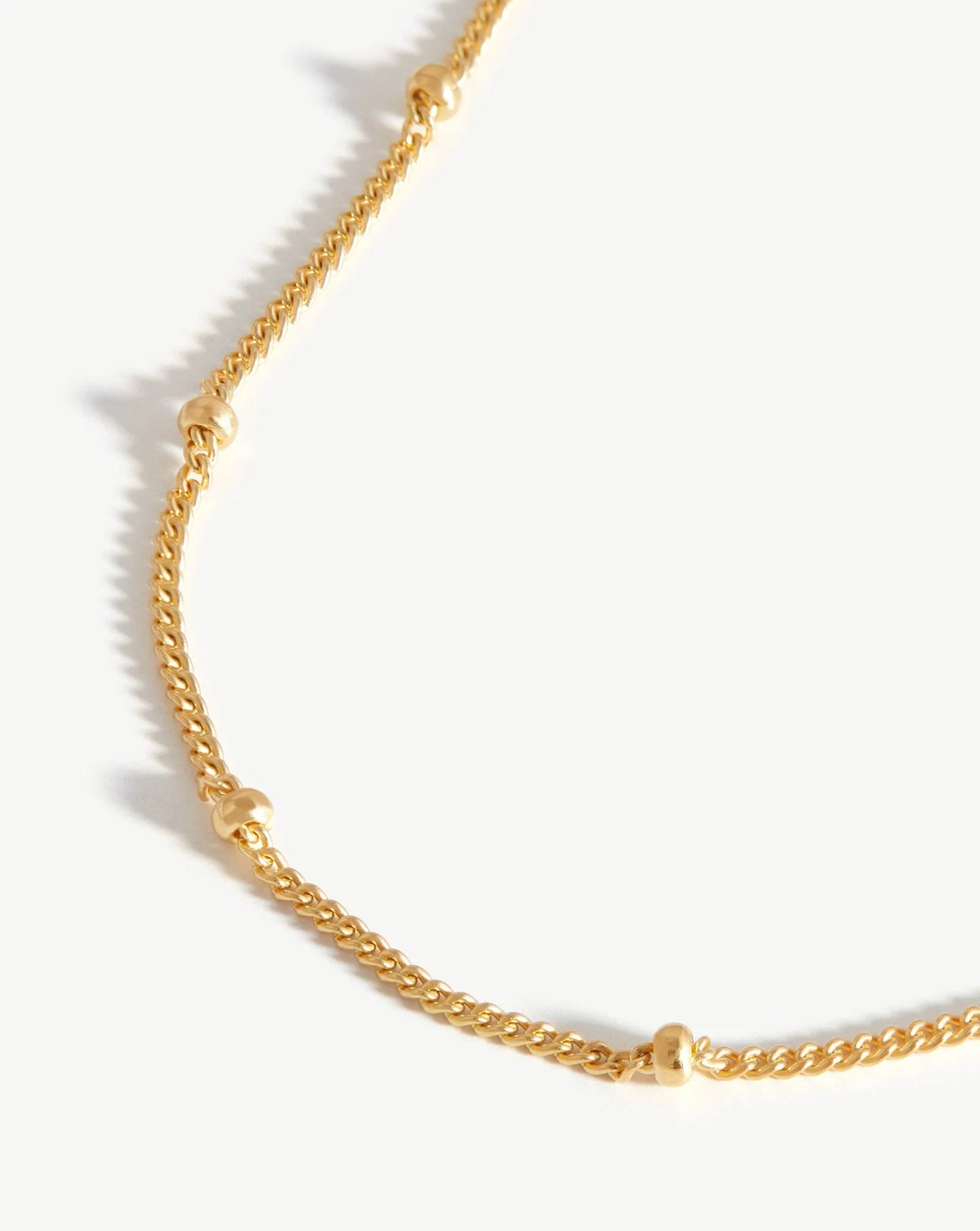 Gold bobble chain on sale choker