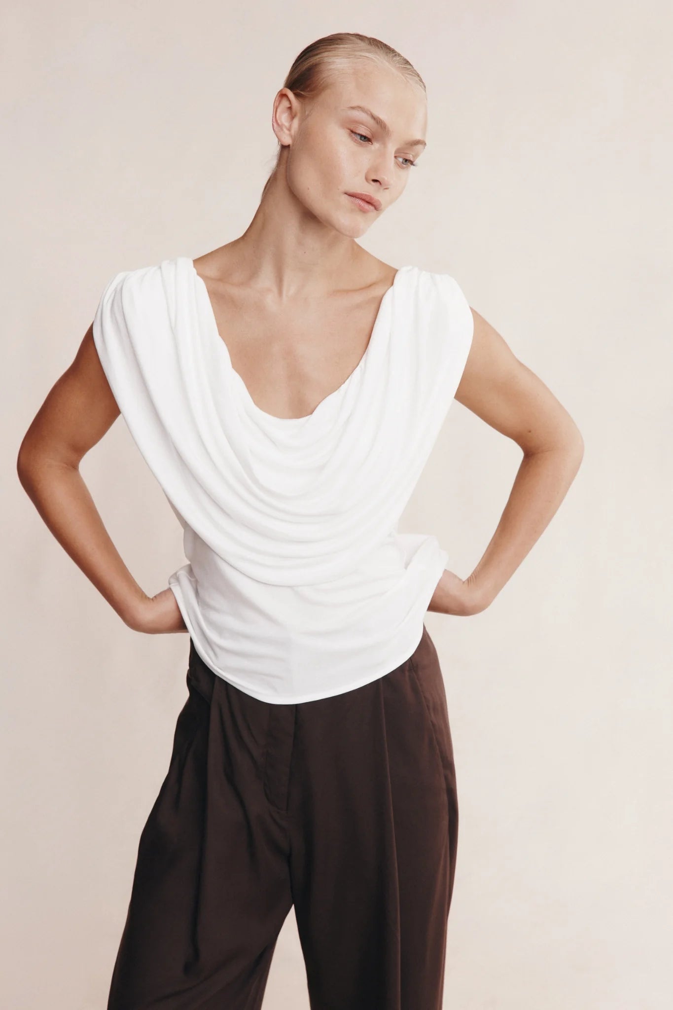 Marle Wini Top Ivory