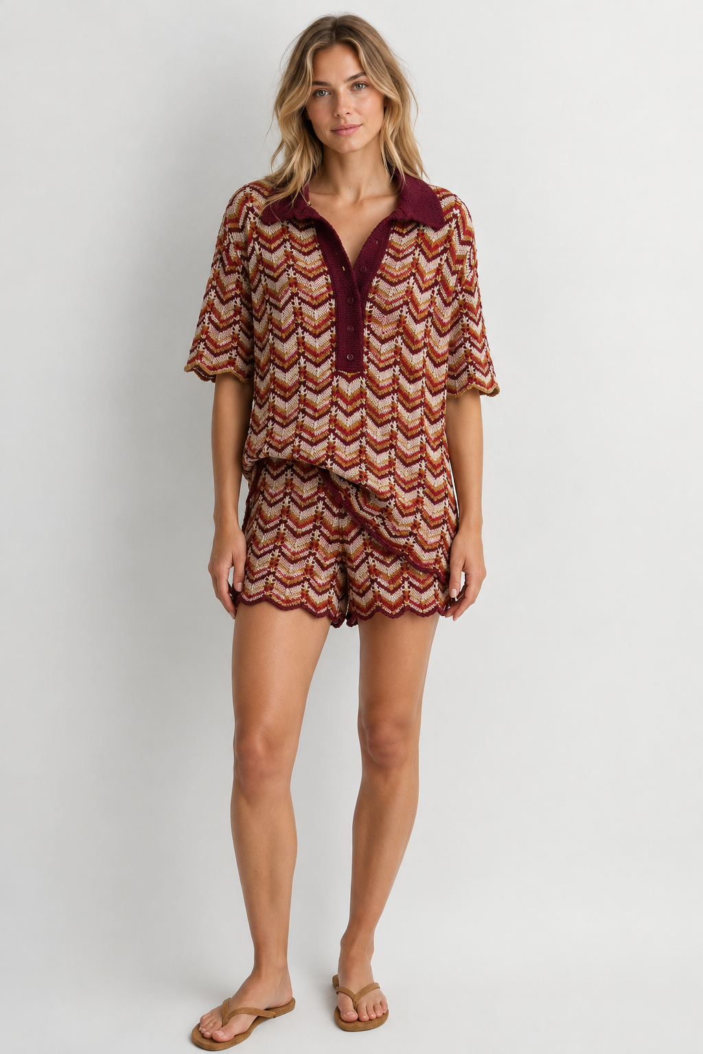 Faithfull Luis Short Blanca Stripe