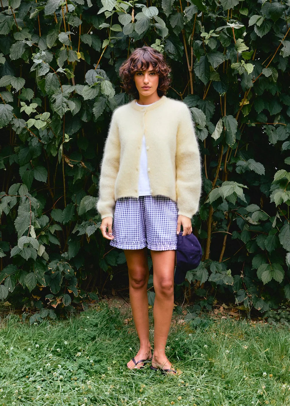 Olivia Mohair Cardigan Light Yellow