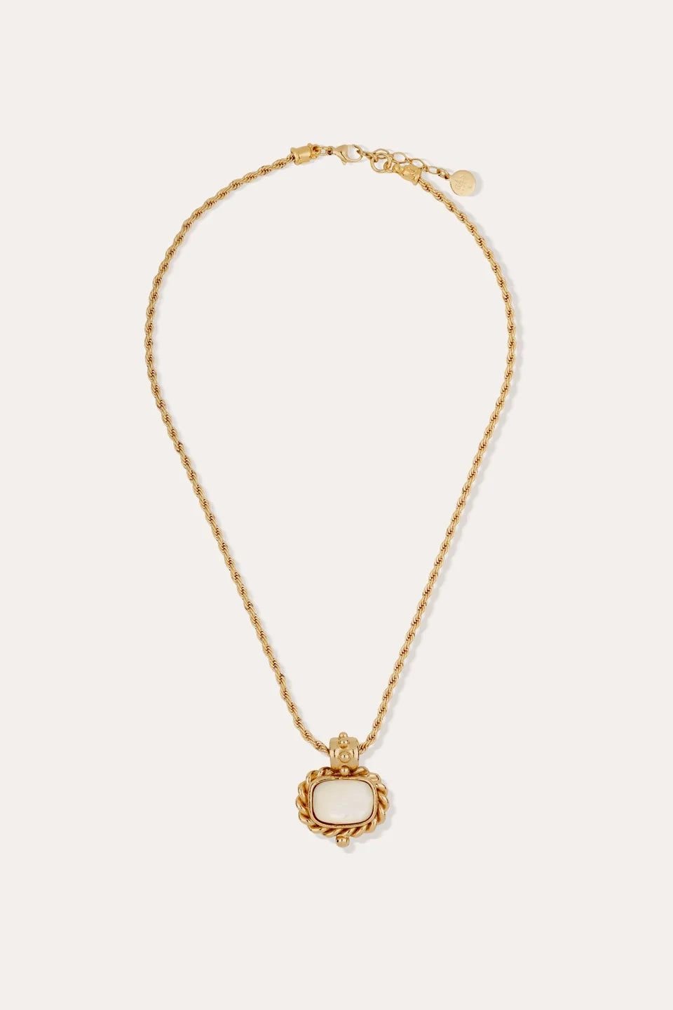 Gas Bijoux Amarante Necklace  White Mother of Pearl