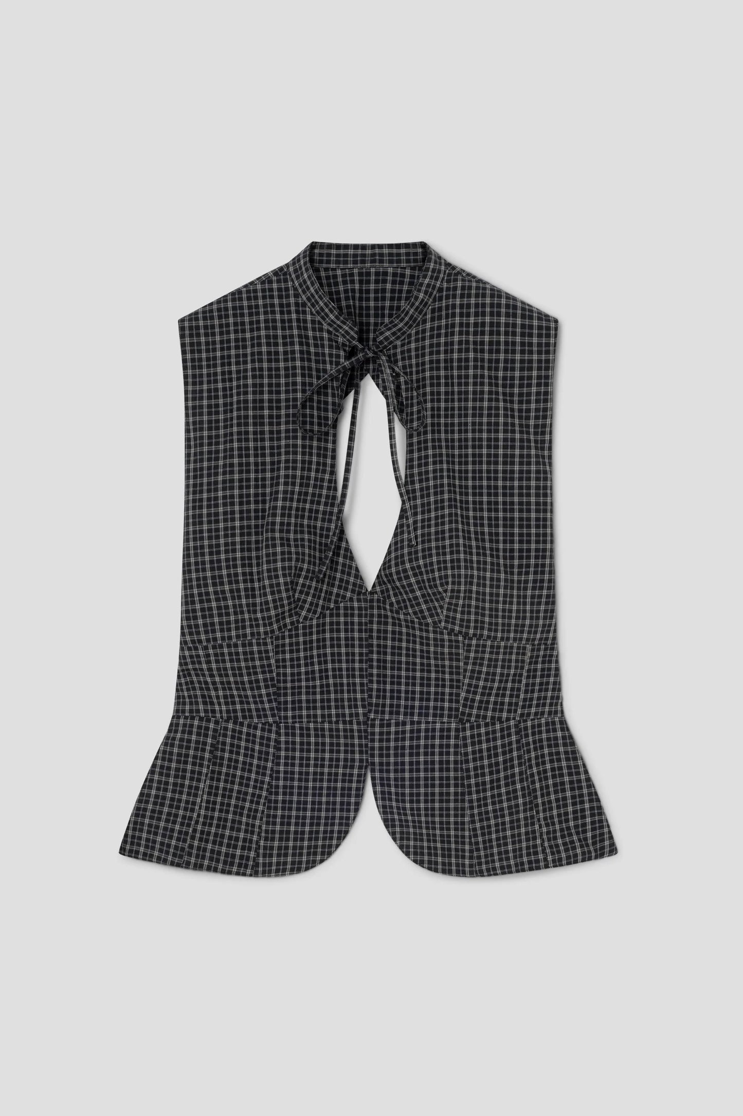 Coco Top Checks Black