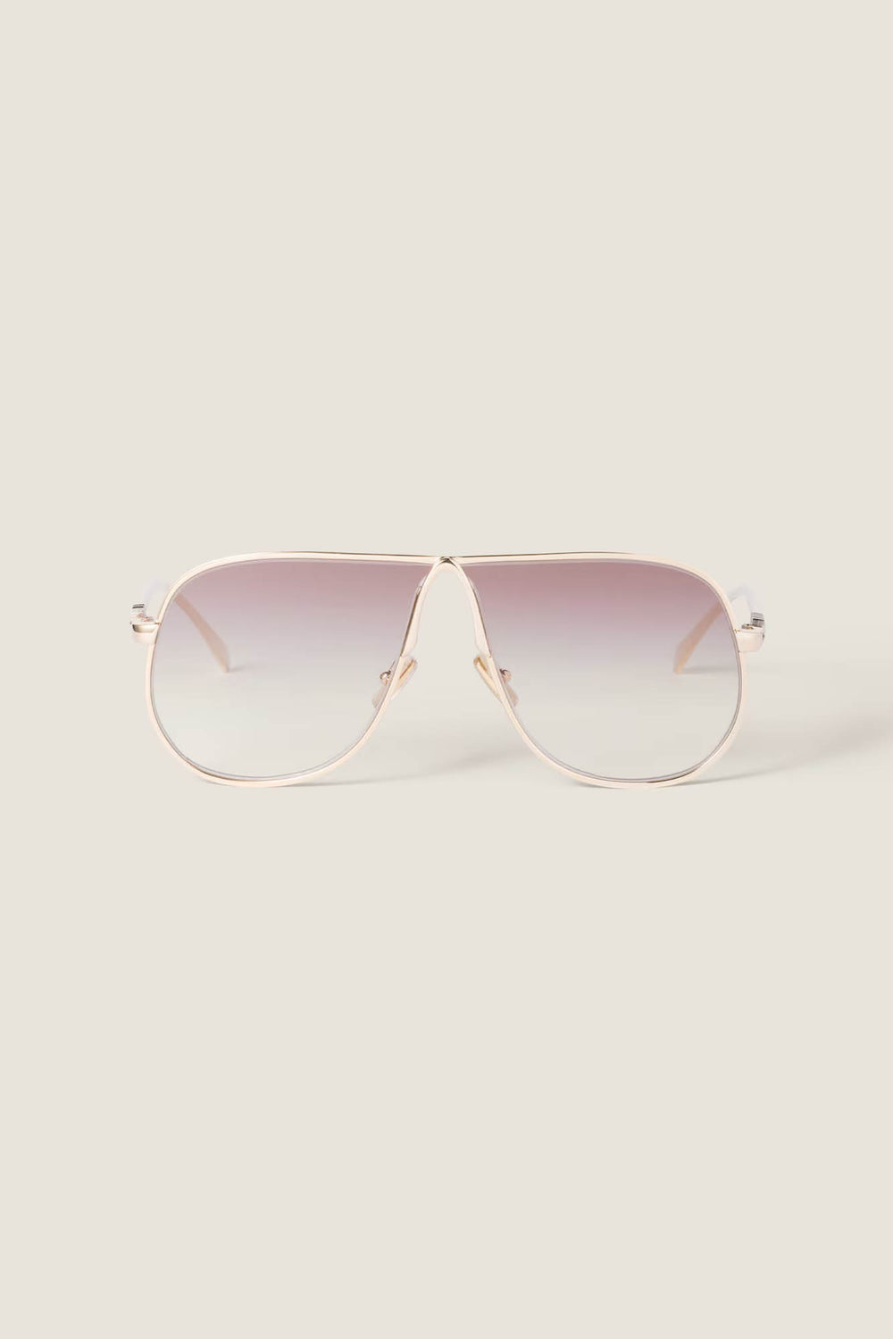 Miu Miu Ombre Sunglasses Coffee Silver Gradient 0MU A56S