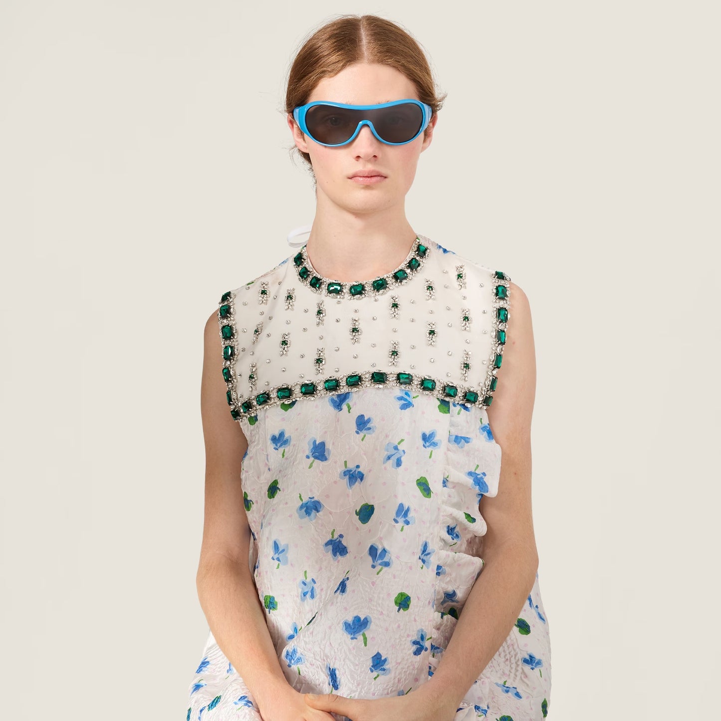 Miu Miu 0MU B14SU Ivresse sunglasses Blue