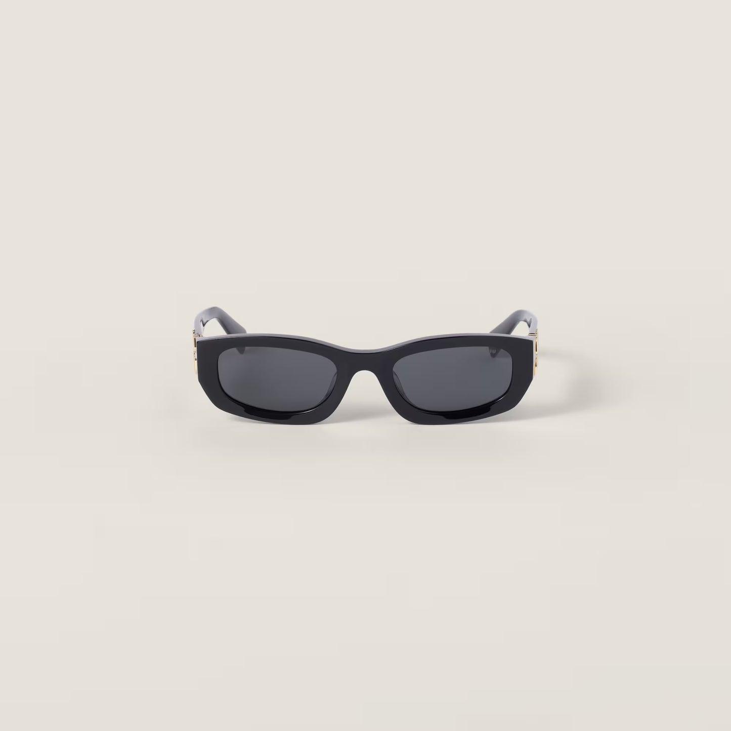 Miu Miu Rectangular Sunglasses Black 0MU B04S
