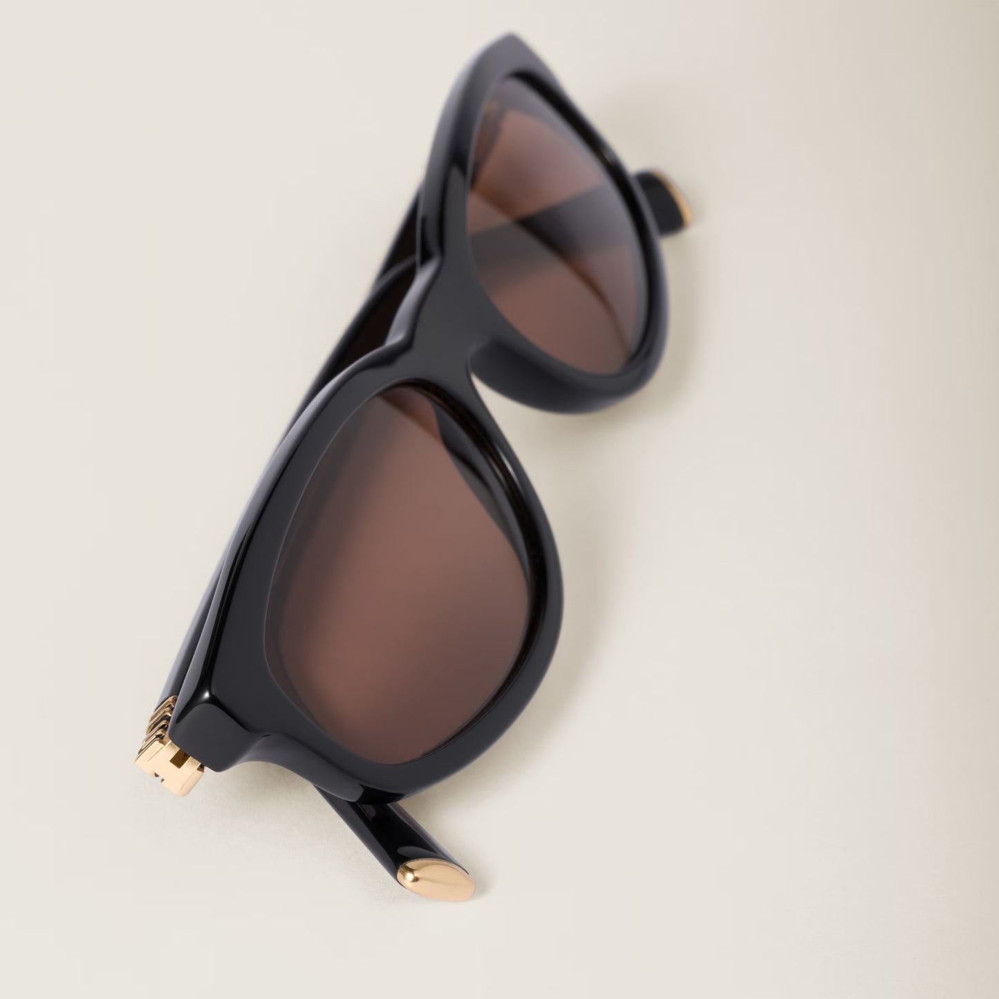 Miu Miu Regard sunglasses 0MU 106S Black and Brown