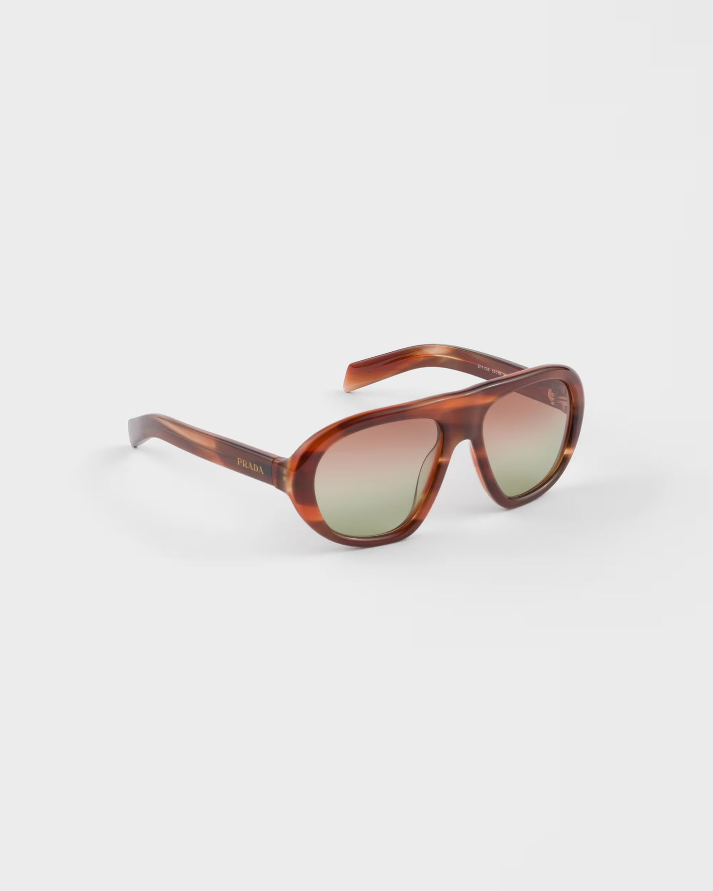 Prada Shadowplay Oversized Sunglasses 0PR C05S Tortoise