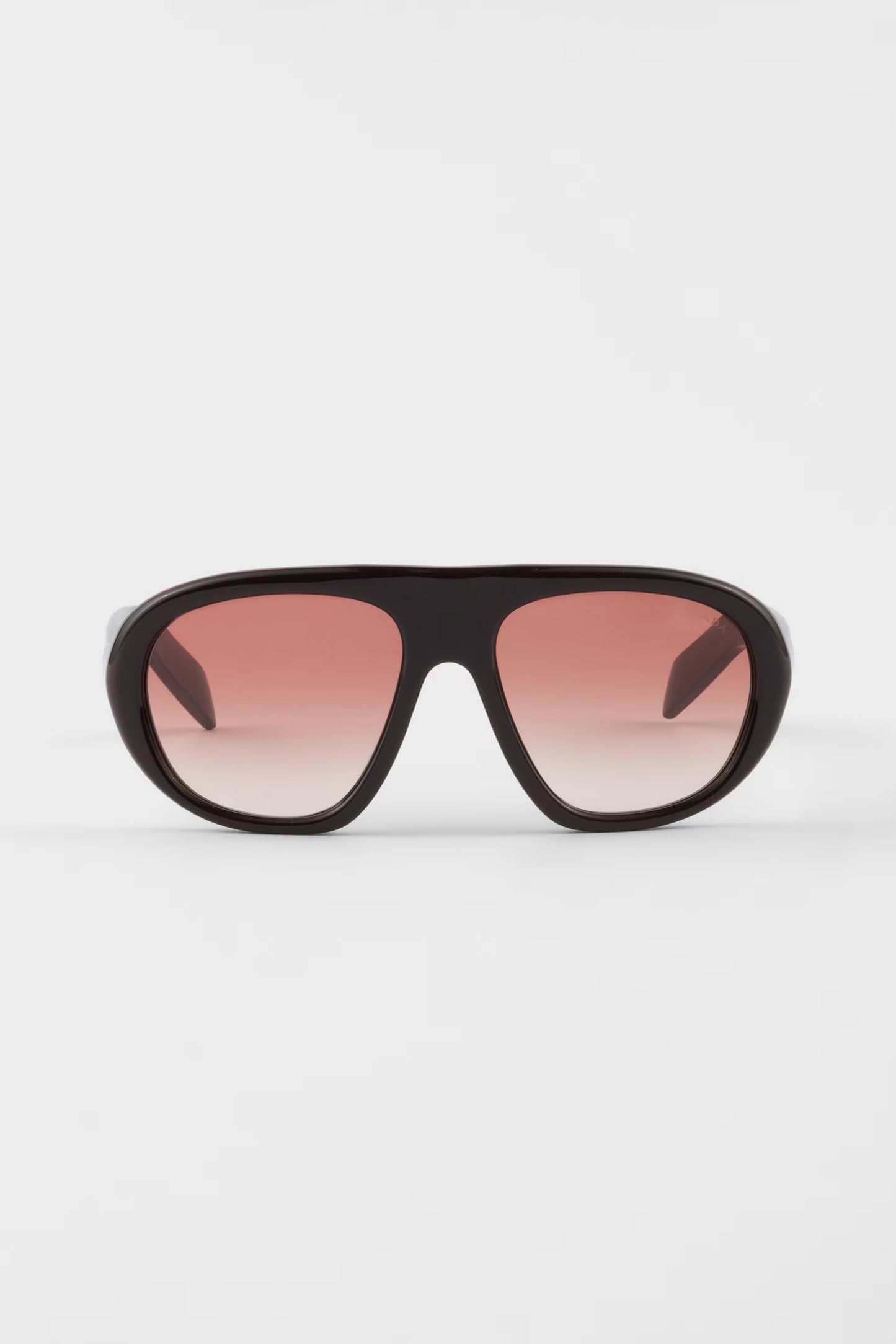 Prada Shadowplay Oversized Sunglasses 0PR C05S Cigar Brown