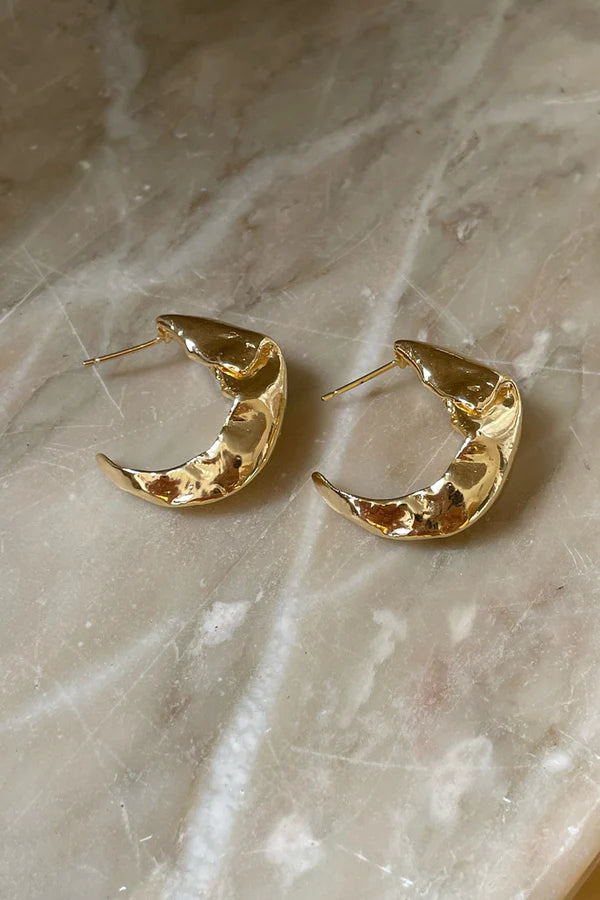 Otto Earrings Gold