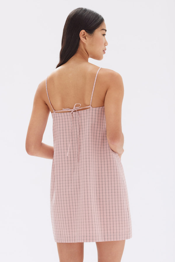 Emile Seerucker Mini Shift Dress Pomelo