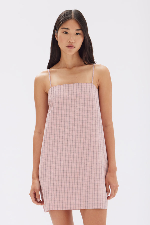 Emile Seerucker Mini Shift Dress Pomelo