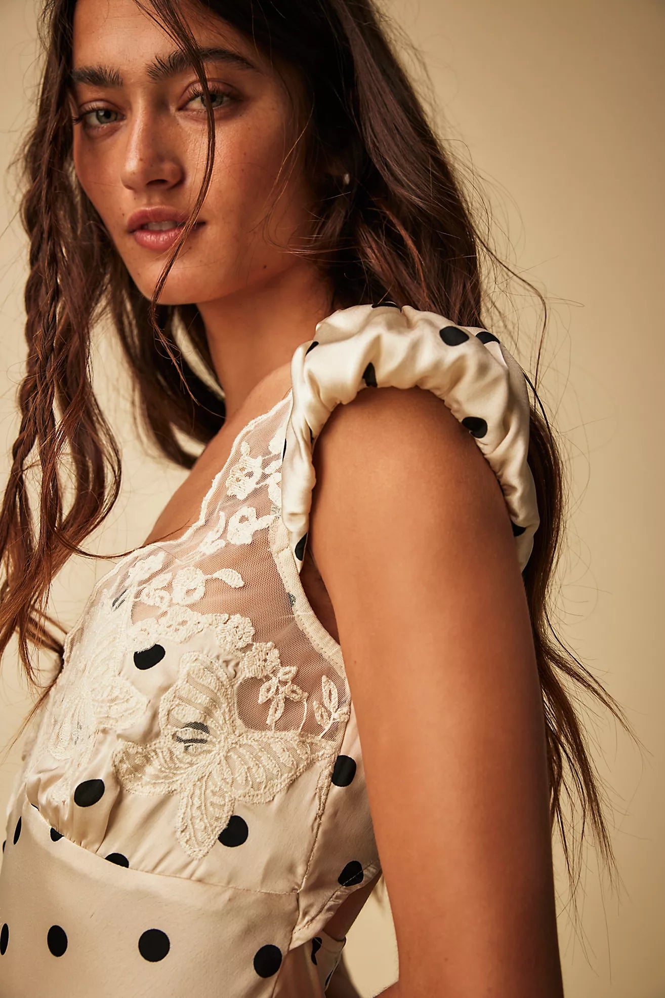 Butterfly Babe Maxi Dress Polka