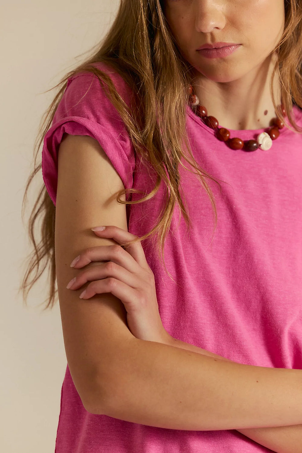 Nova Tee Hibiscus Pink