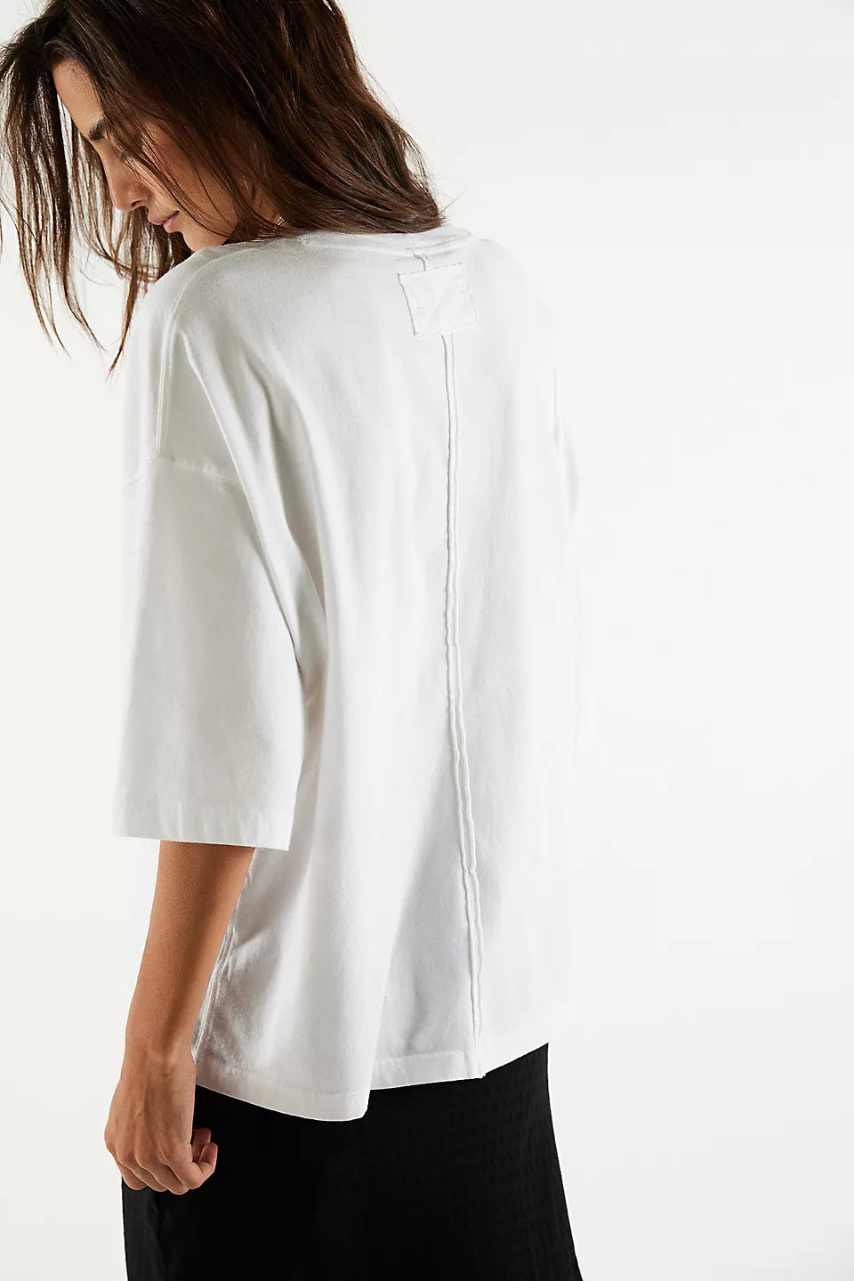 We The Free Perfect Oversized Tee White