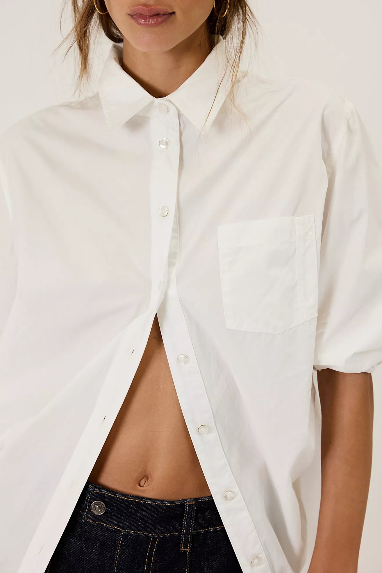 Sabine Articulated Shirt Parchment