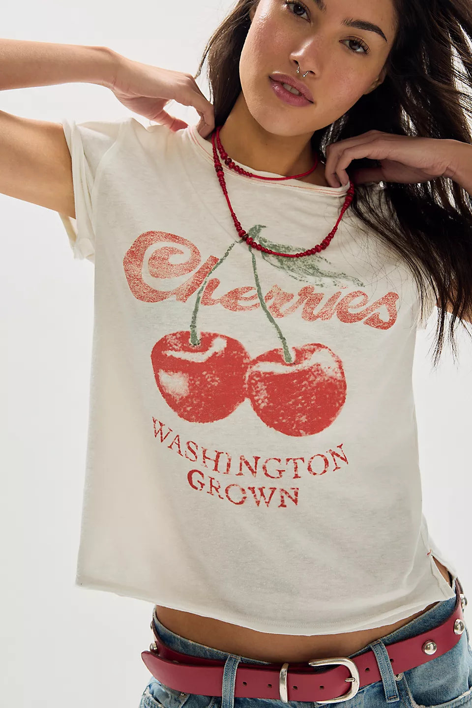 Nova Tee Graphic Cherry Combo