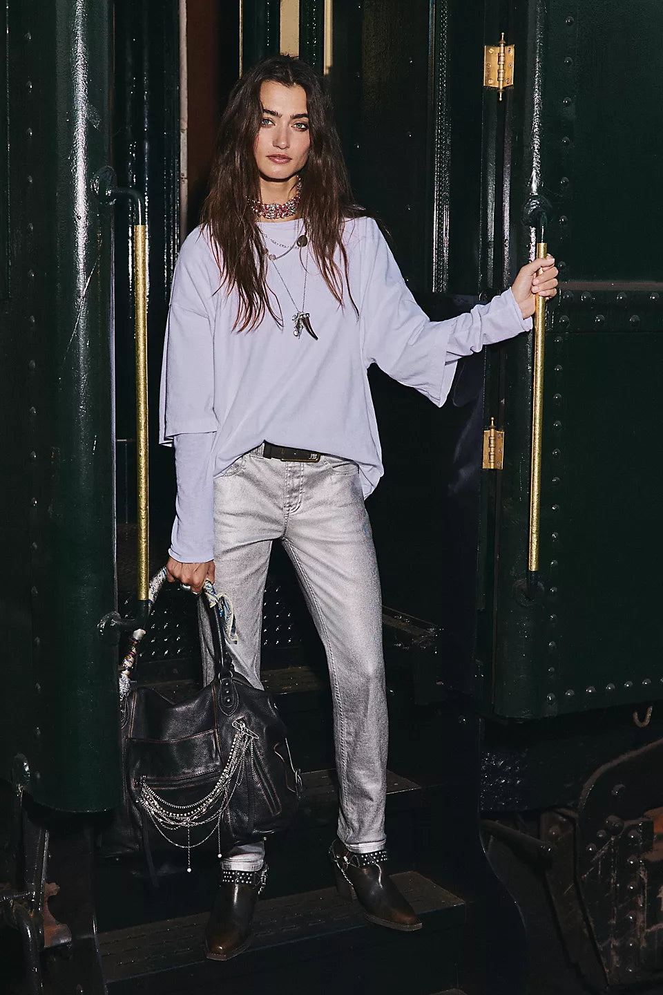 We The Free Perfect Oversized Tee White