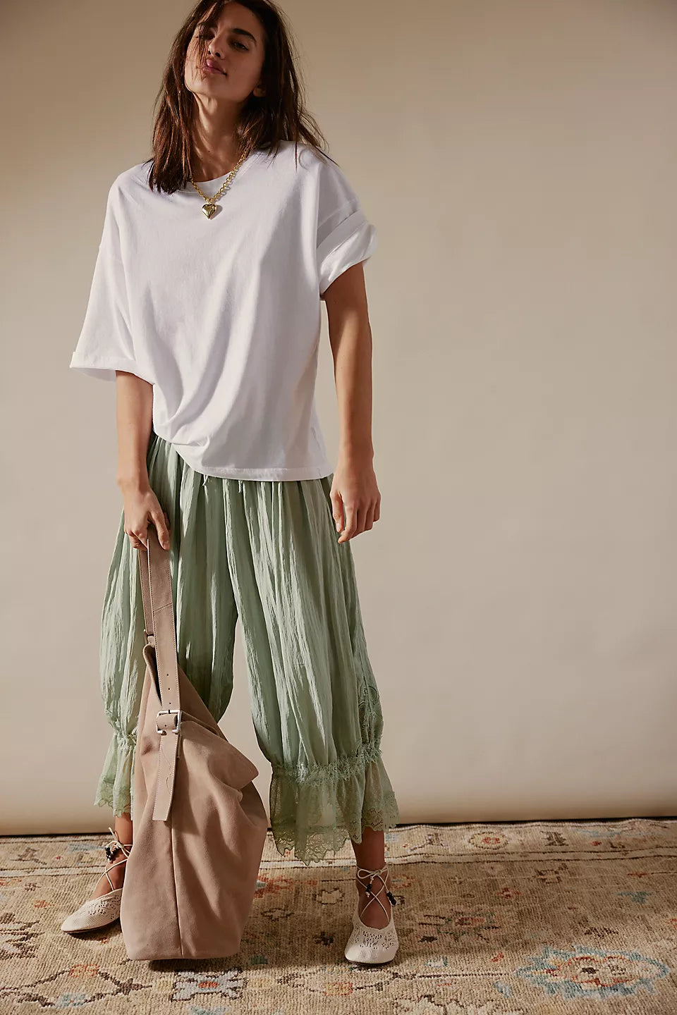 We The Free Perfect Oversized Tee White